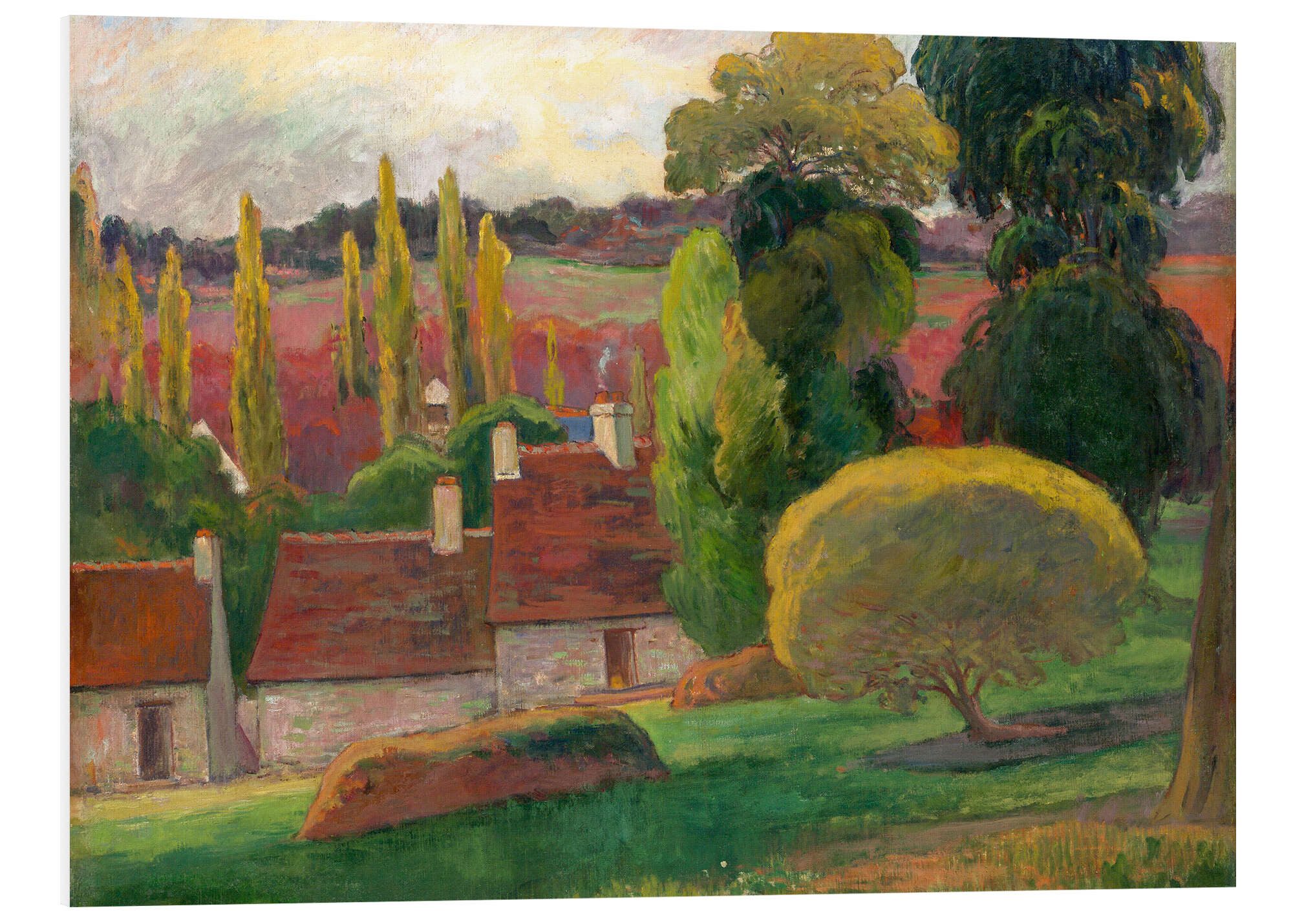 Posterlounge Forex-Bild Paul Gauguin, David Mühle in Pont Aven, Malerei