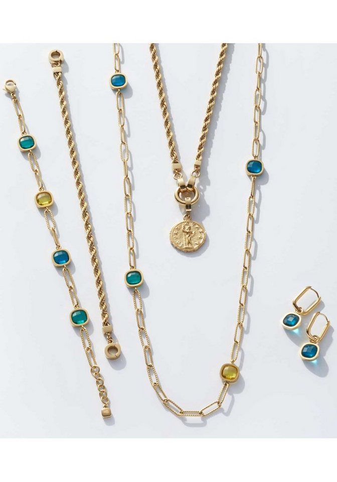 LEONARDO Charm-Kette Halskette Cordula C... LEONARDO Charm-Kette Halskette Cordula C...