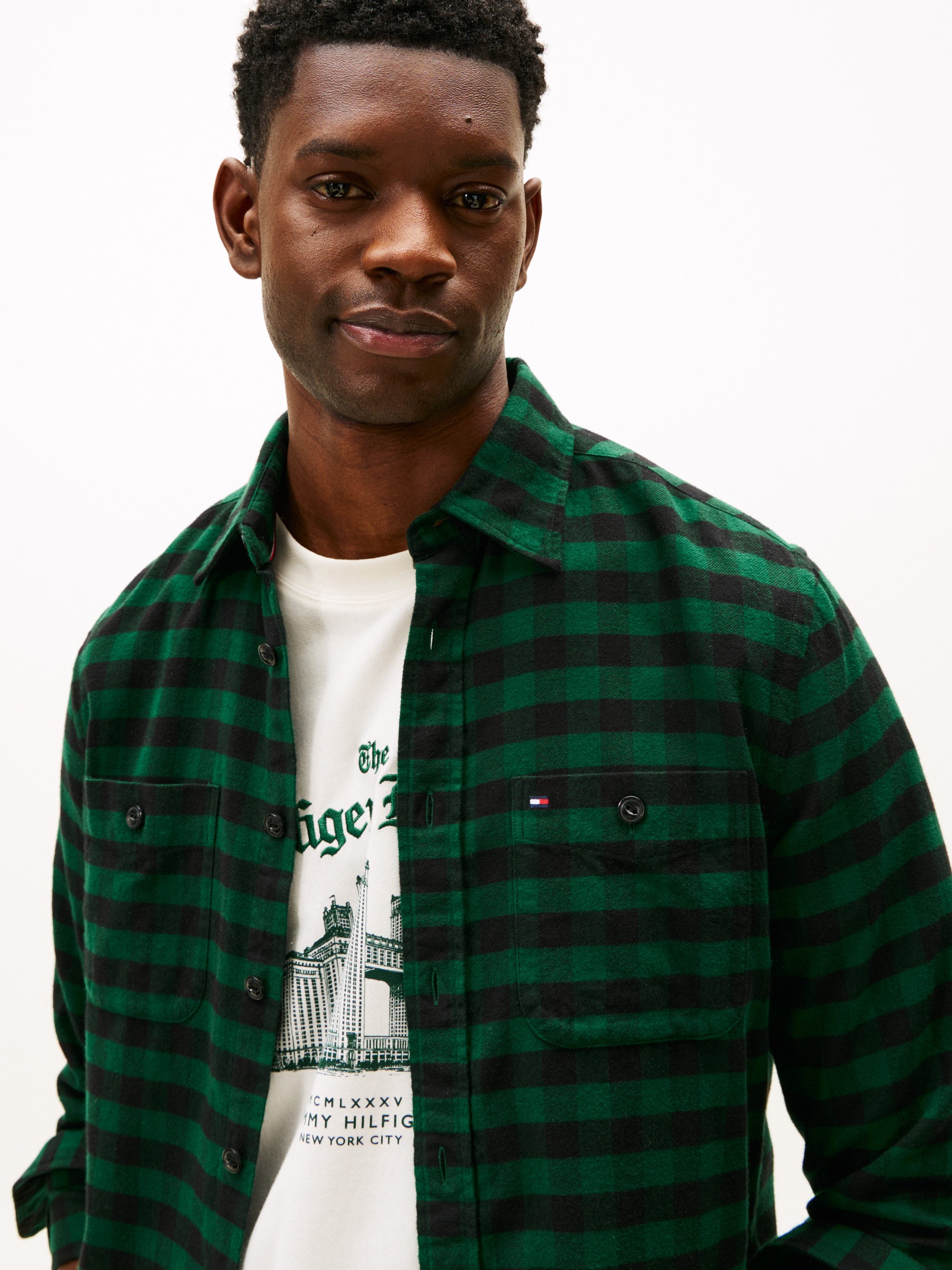 Tommy Hilfiger Langarmhemd BUFFALO CHECK regular günstig online kaufen