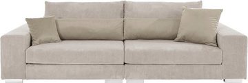 Home affaire Big-Sofa Vasco, Breite 277 cm, inkl. 6-teiliges Kissenset, in Cord