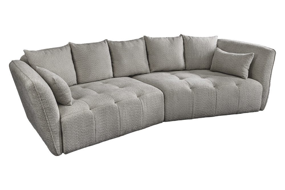 riess-ambiente Big-Sofa ROYAL 295cm grau - günstig online kaufen