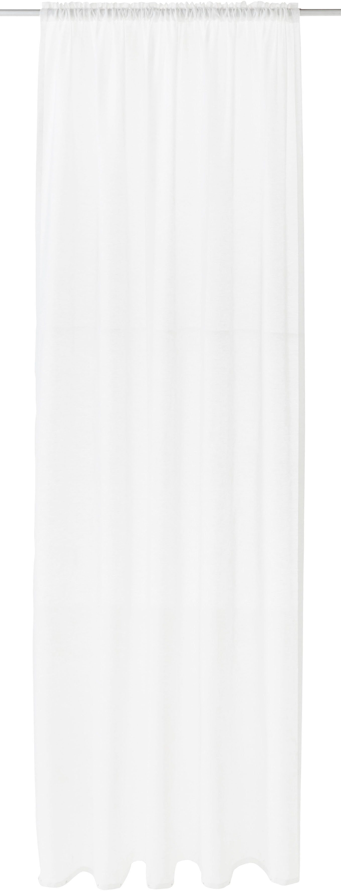 Gardine Helina, LeGer Home Gercke, by St), verschiedene Lena gewebt, Stangendurchzug Größen Jaquard, (1 Jacquard, halbtransparent, halbtransparent, monochrom