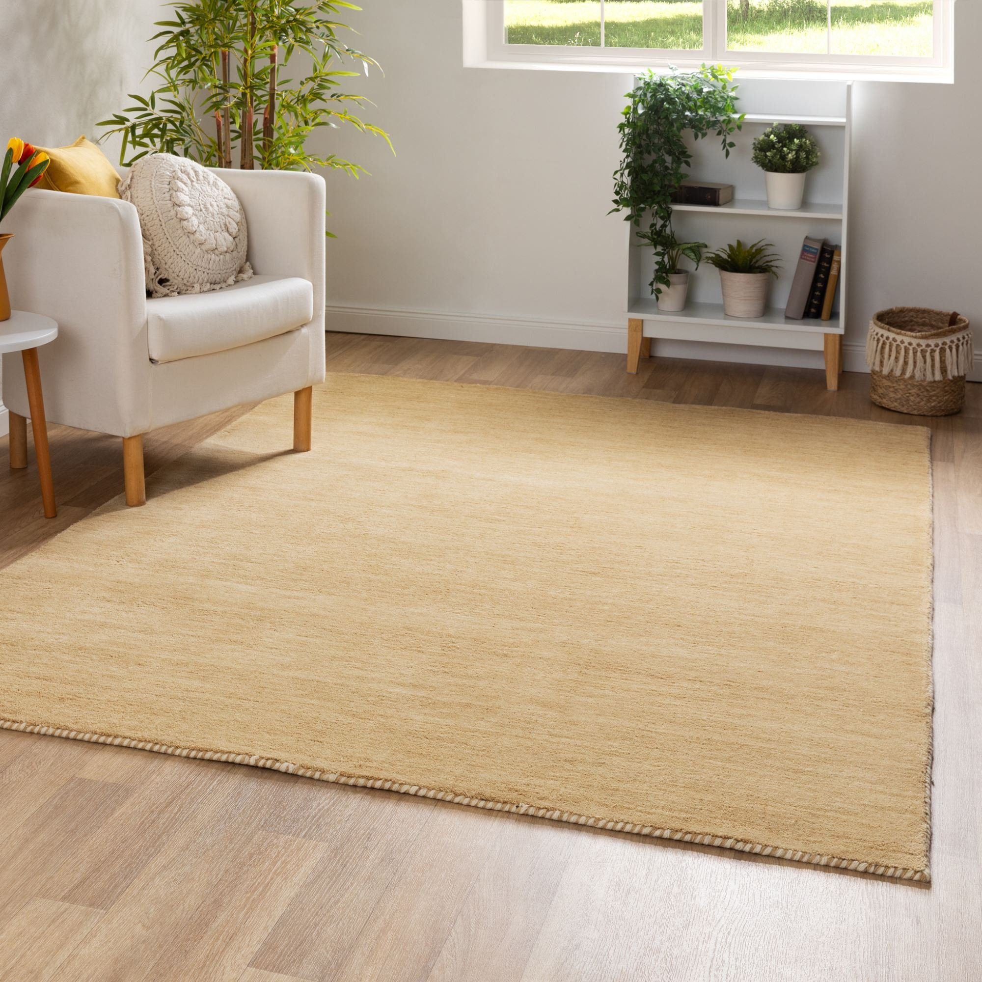 Steffensmeier Wollteppich Nomade, Rechteckig, Gabbeh, 100 % Schurwolle günstig online kaufen