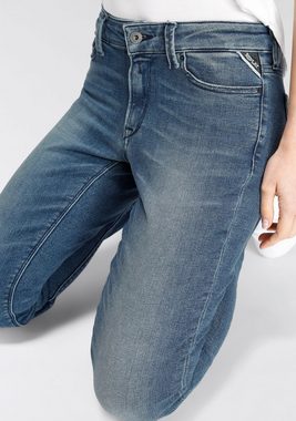 Replay Skinny-fit-Jeans LUZIEN POWERSTRETCH-DENIM mit Used-Effekten