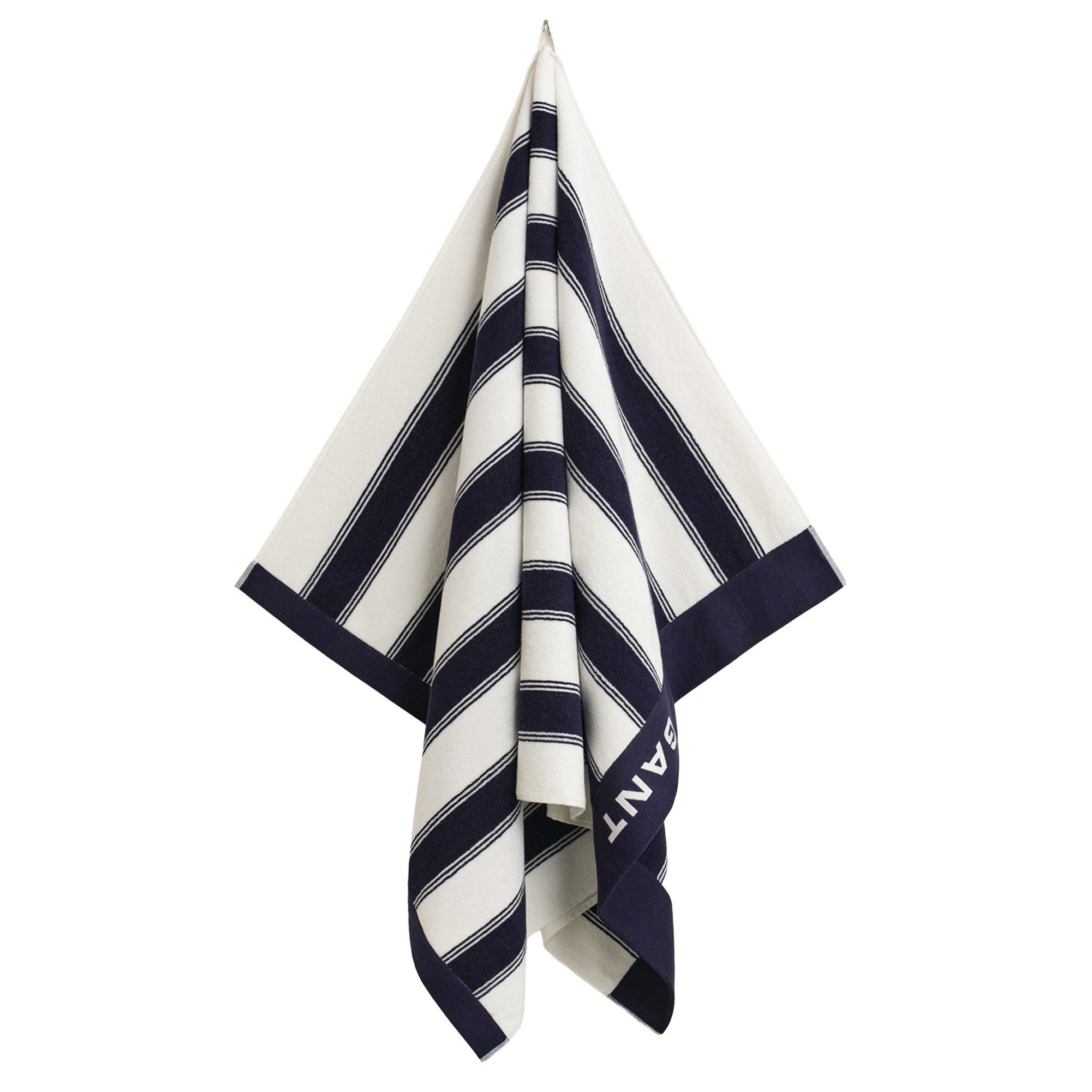 Gant Saunatuch Unisex Strandtuch 1er Pack Baumwolle, Frottier (Packung, 1-St)