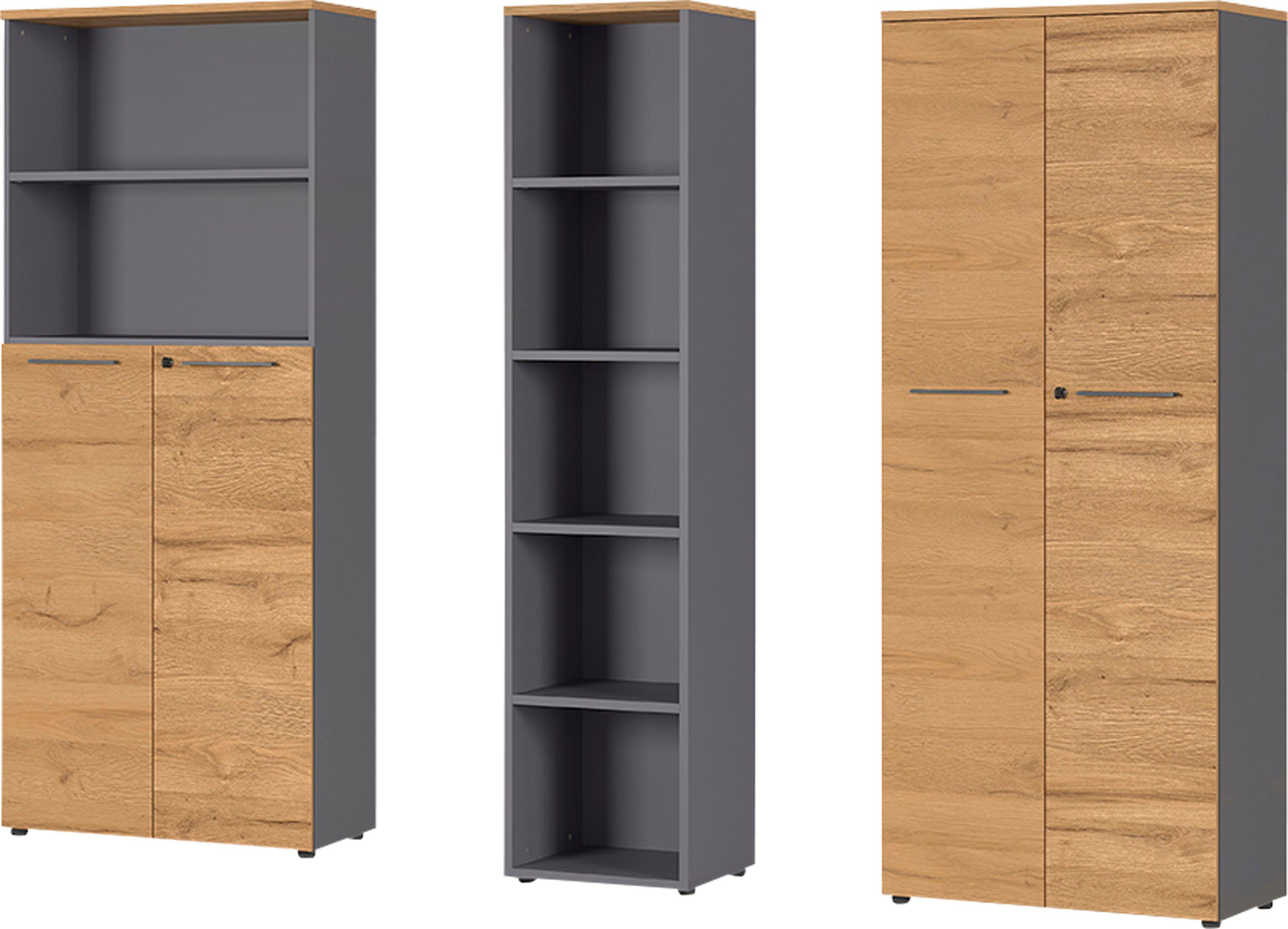 GERMANIA Büromöbel-Set GW-Agenda, (Set, 3-tlg)