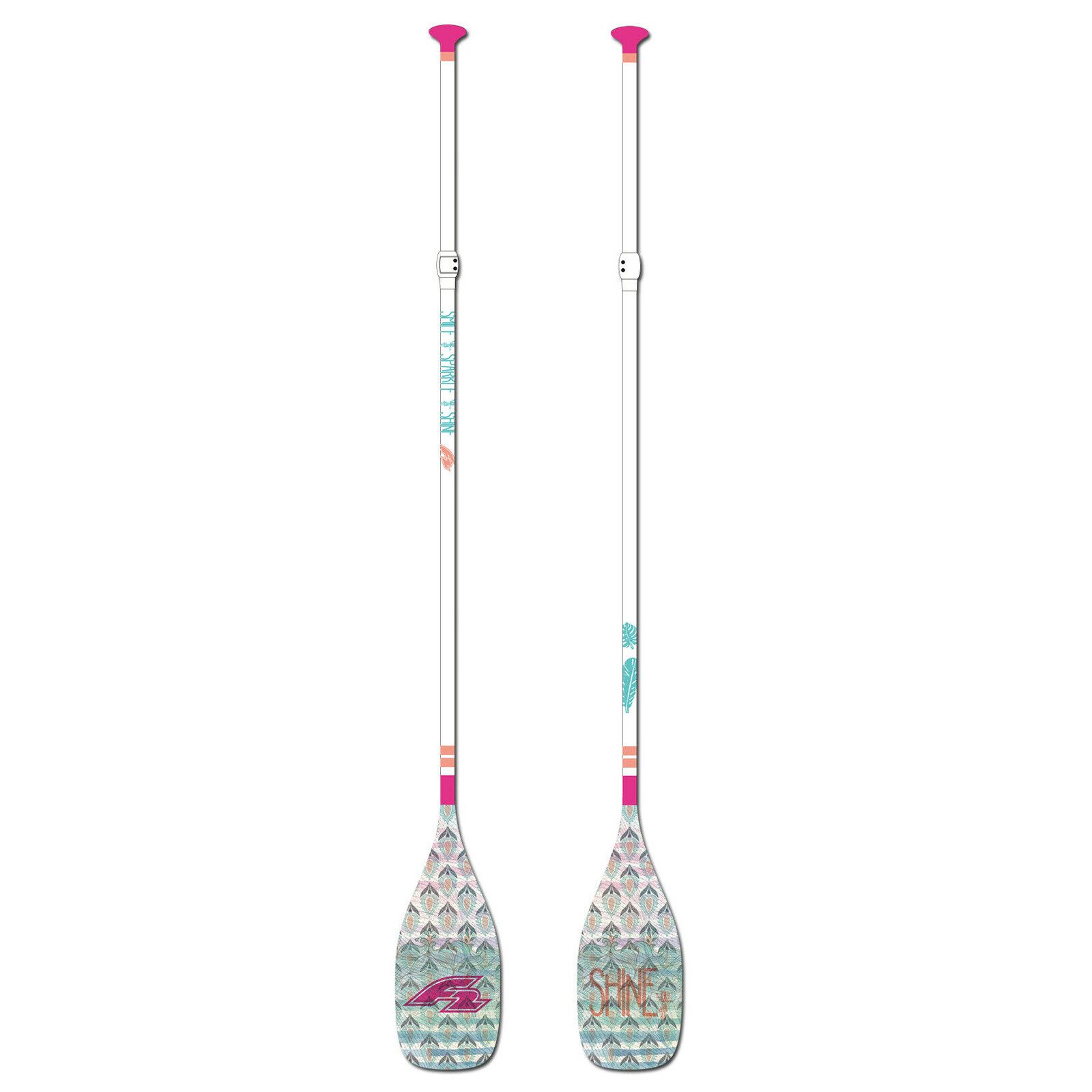 F2 F2 SUP Paddel Shine 3 teilig Multicolor 2024/25 SUP-Paddel