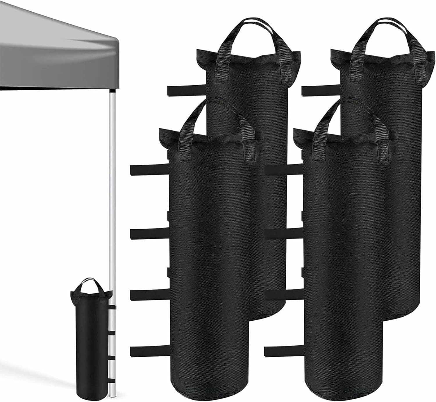 FELIXLEO Beschwerungsgewicht 4 Stück Pavillon Gewichte Sandsäcke 800D Oxford Verstärkt zum Befüllen, (1-tlg)