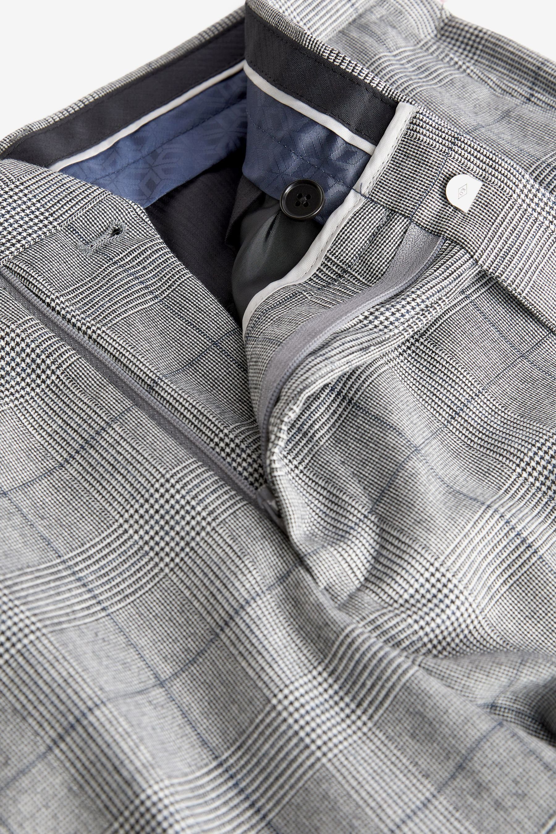 Karos Tailored Anzughose Wollgemisch Next Fit aus mit Anzughose (1-tlg)