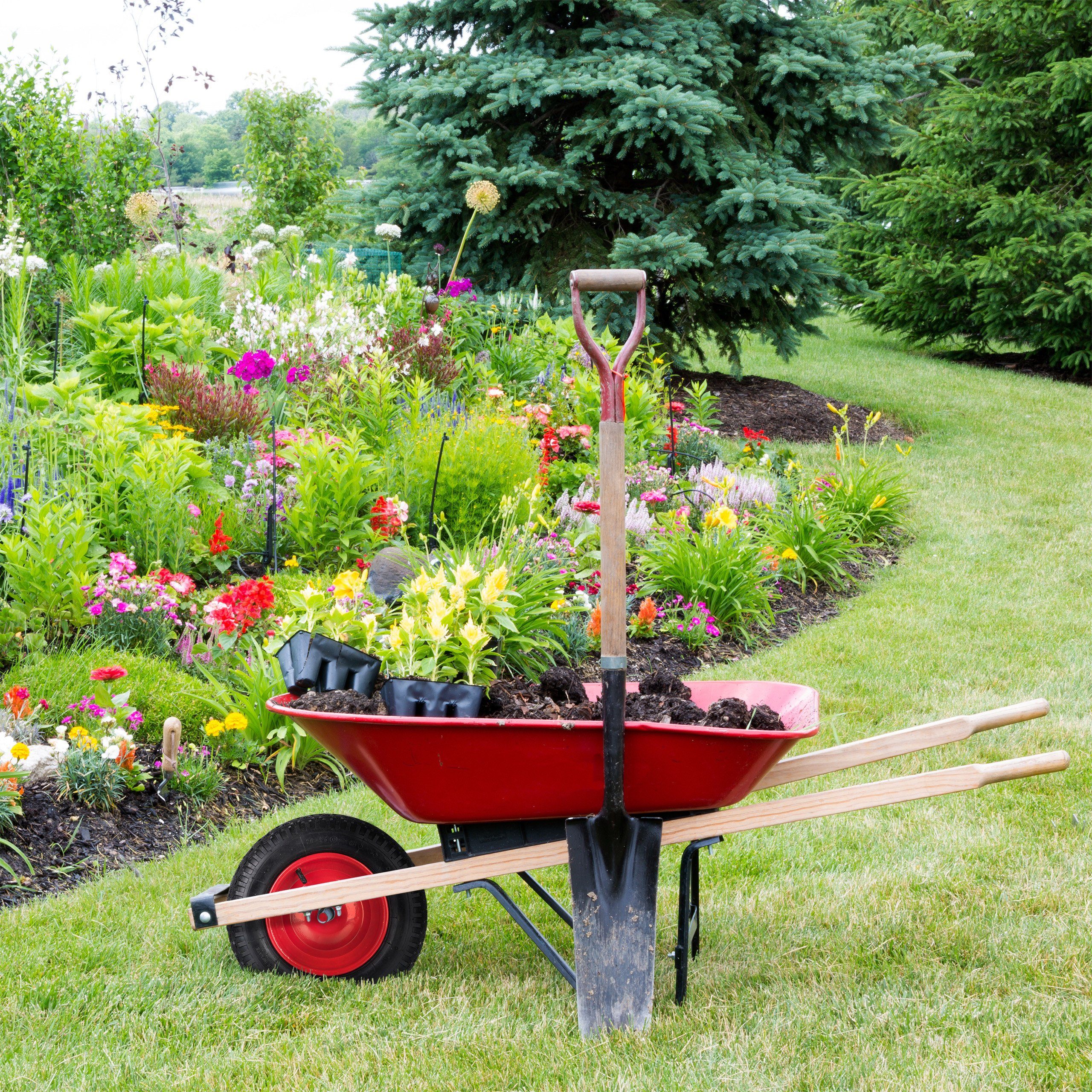 relaxdays Schubkarren-Rad Schubkarrenrad 3.50-8 mit Luftbereifung