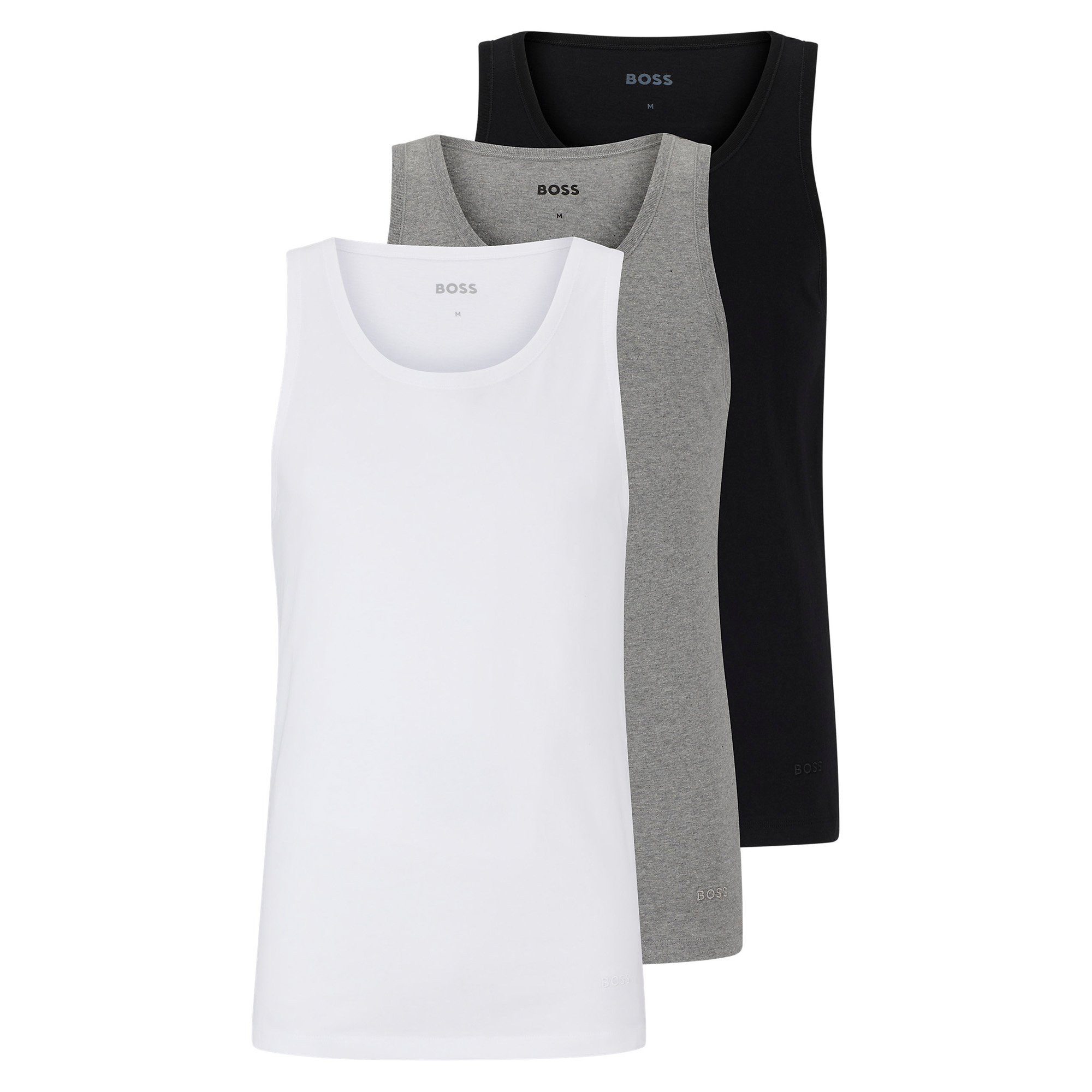 BOSS Unterhemd Herren Unterhemd 3er Pack günstig online kaufen