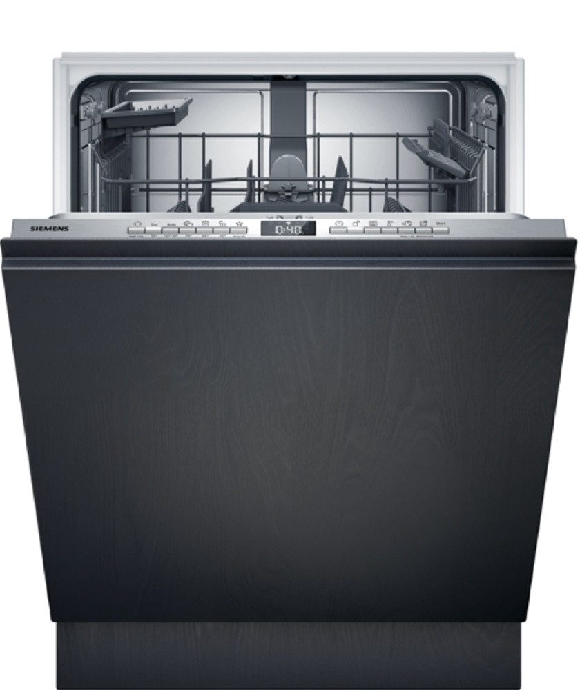 SIEMENS vollintegrierbarer Geschirrspüler iQ300 SN63HX17BE, 13 Maßgedecke, WiFi-fähig, Lichtpunkt als Betriebsanzeige
