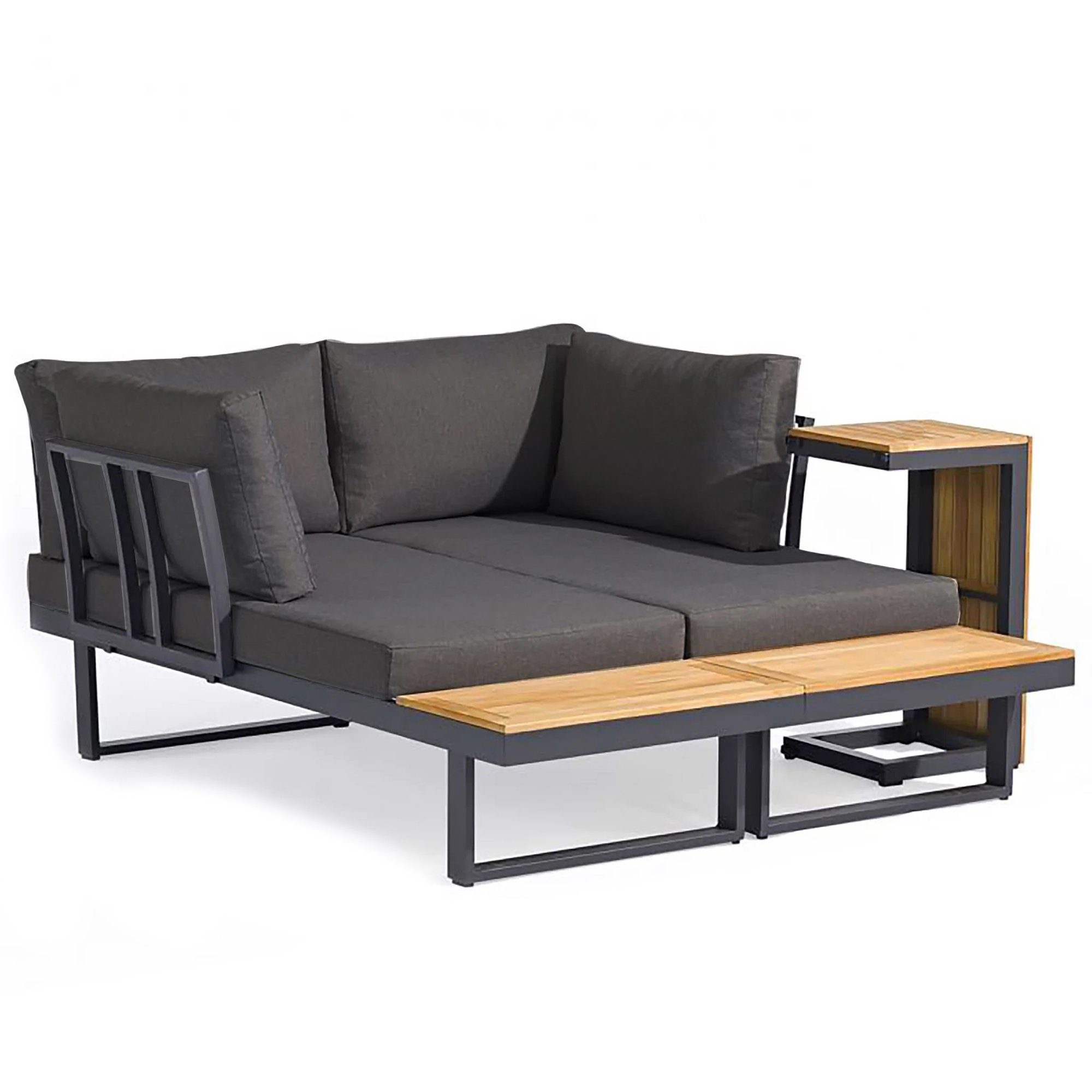 osoltus GartenloungeSet osoltus Aluminium Eck Lounge Set Sofa