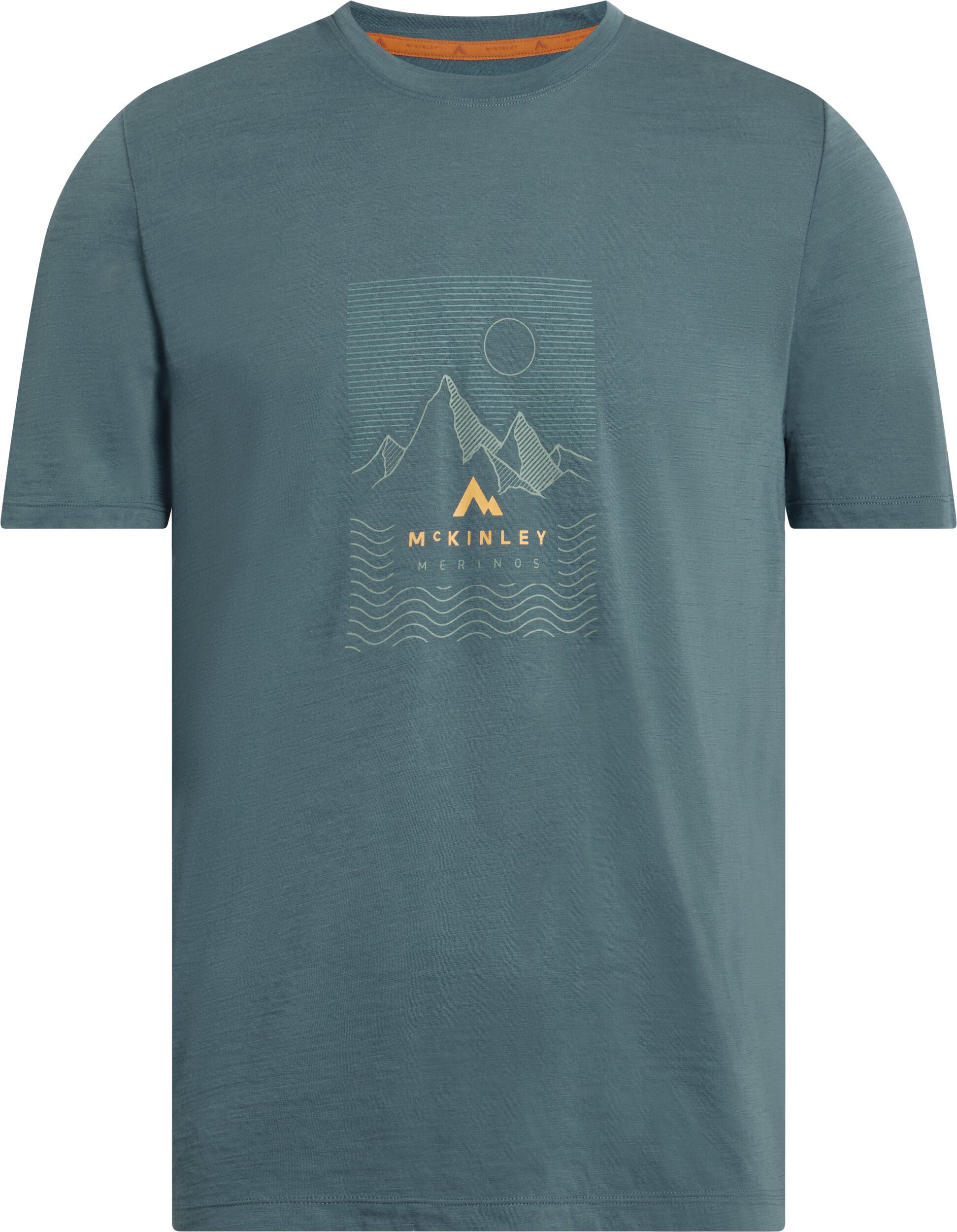 McKINLEY T-Shirt He.-T-Shirt Shay III M BLUE PETROL