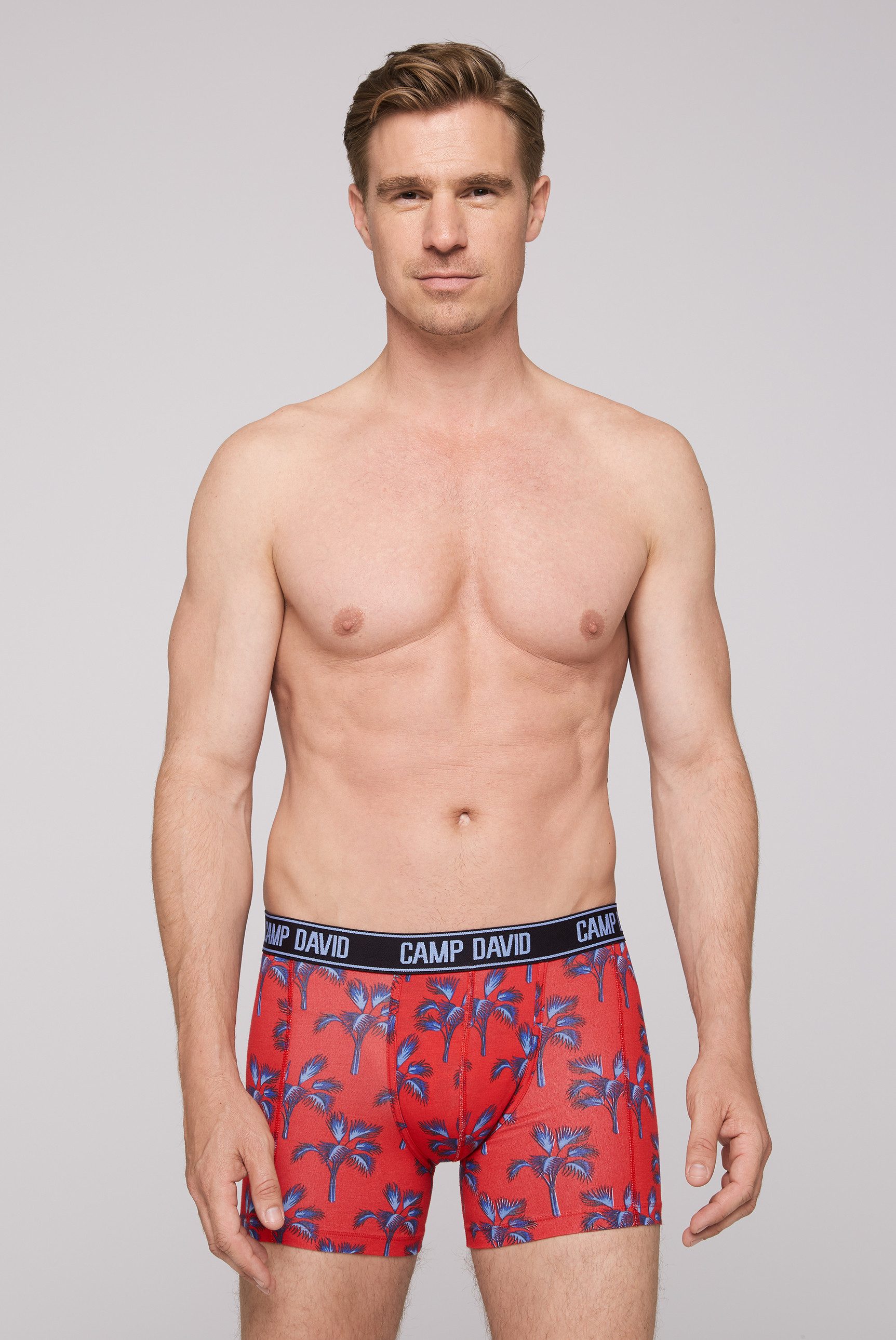 CAMP DAVID Boxershorts "Set:" 2 Stk. tlg., mit All Over Print günstig online kaufen