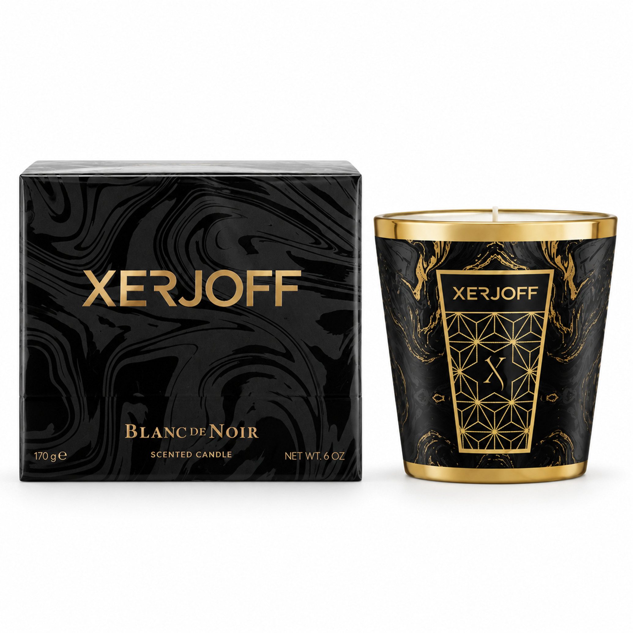 XERJOFF Duftkerze Xerjoff Blanc de Noir Scented Candal Kerze 170g