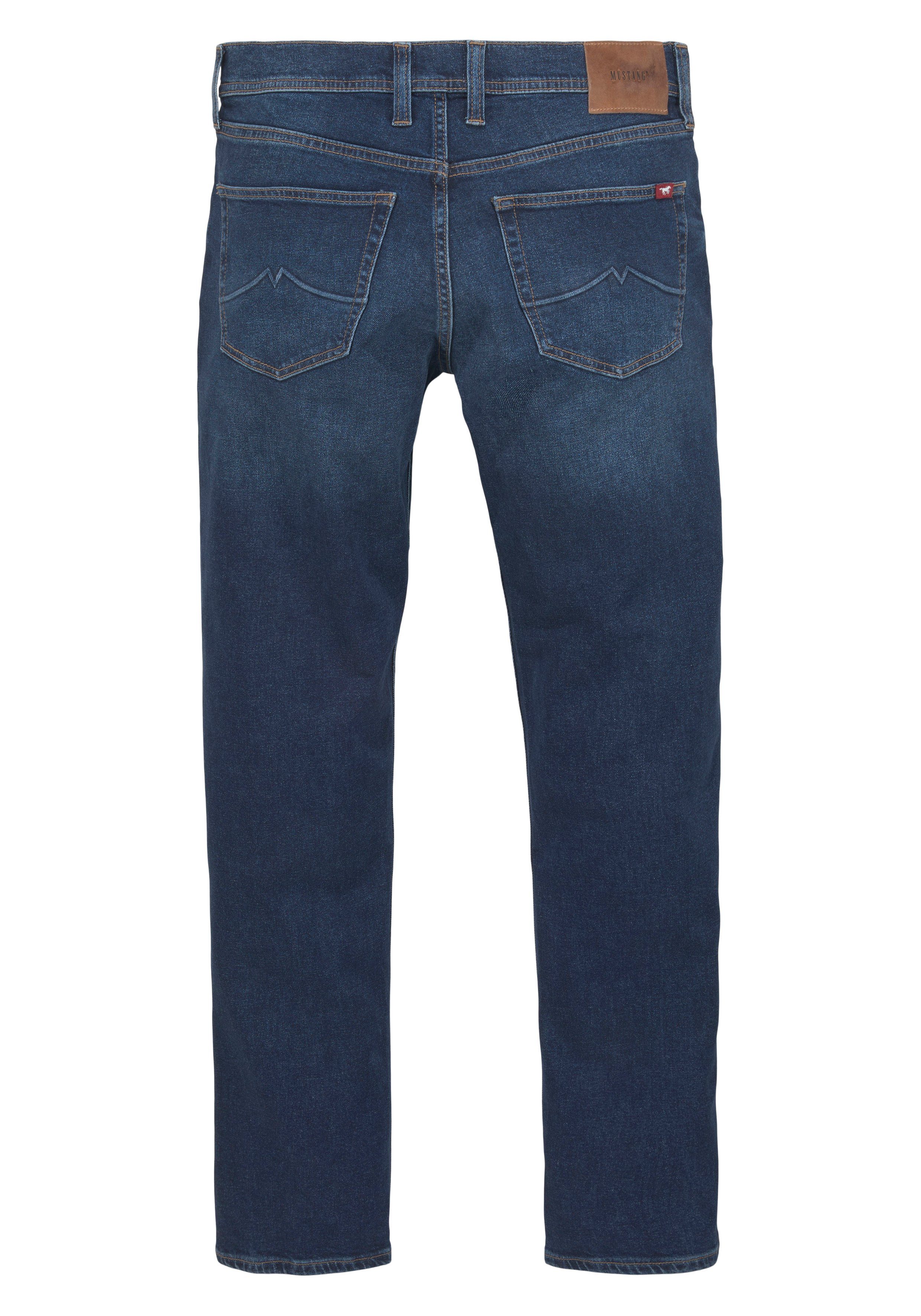 MUSTANG stonewash Straight-Jeans Denver Style
