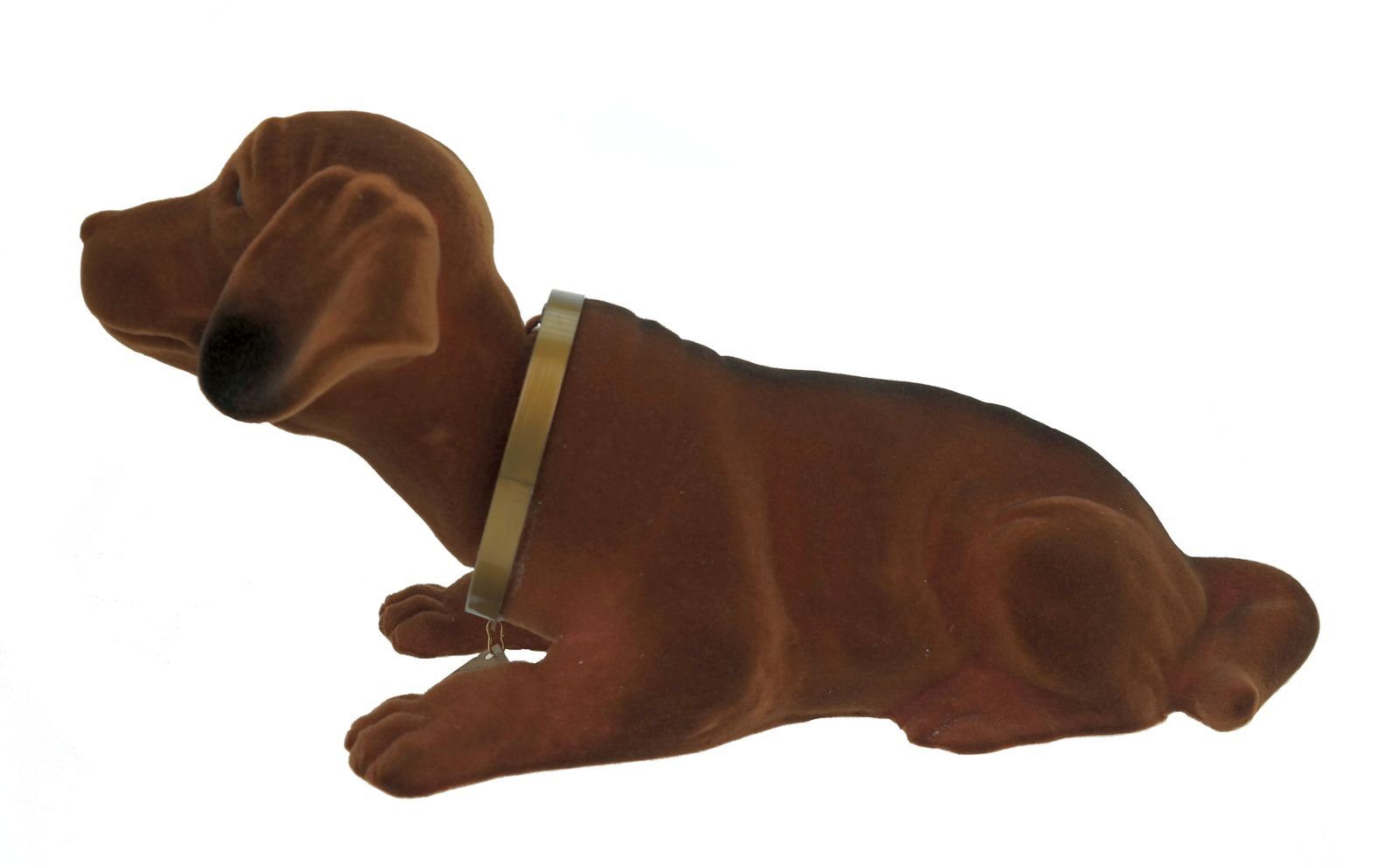 Made Wackeldackel cm Schatzkiste Figur 32 Dekofigur in Kremers Wackelkopfhund Hund Germany Dackel