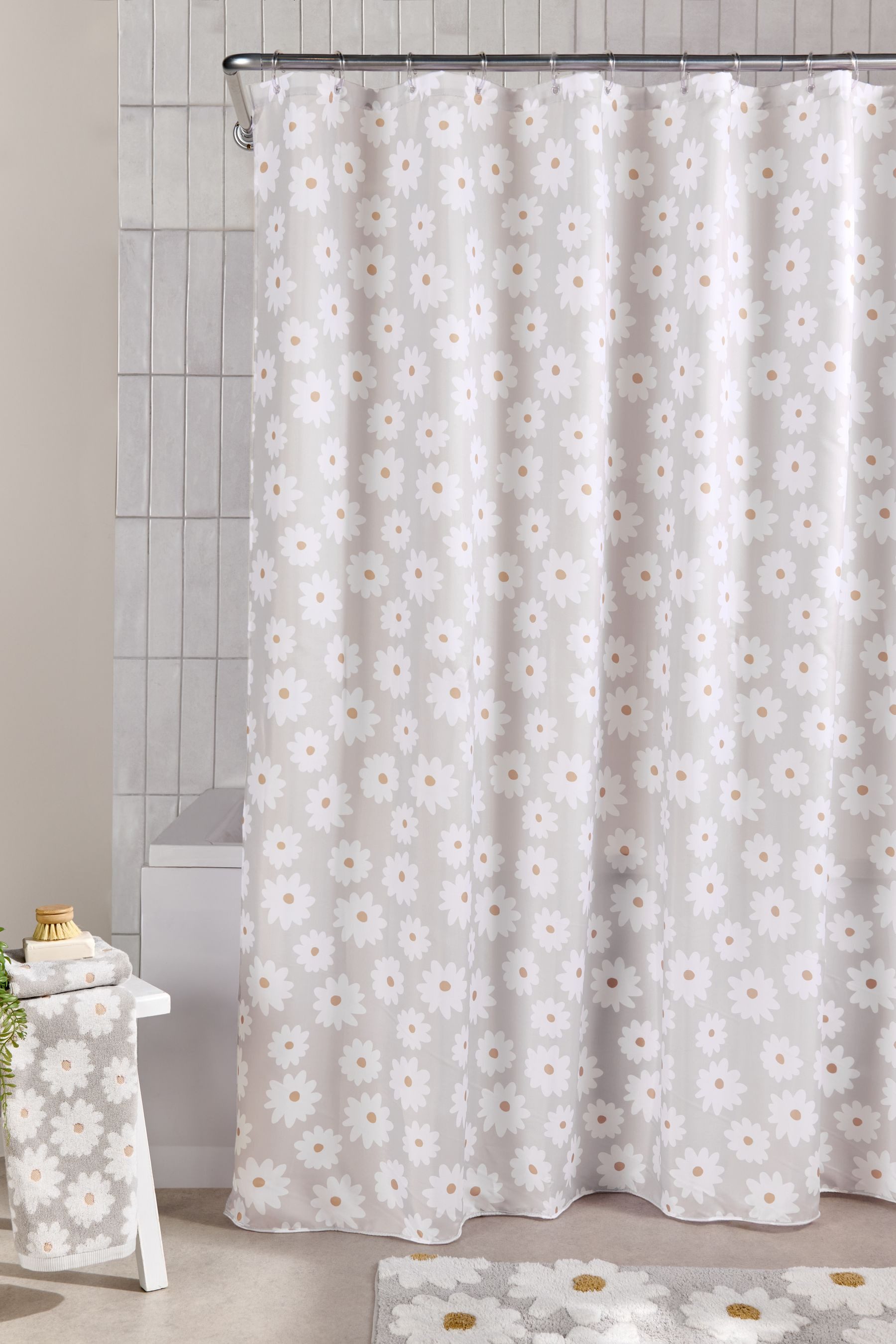 Next Duschvorhang Duschvorhang mit Blumenmuster (1-tlg) günstig online kaufen