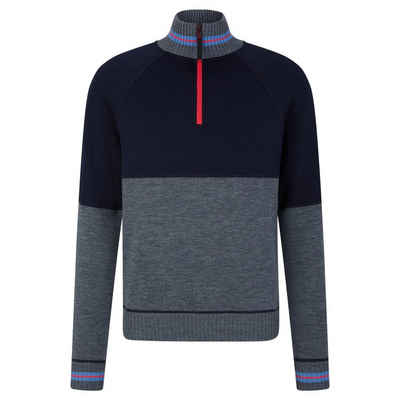 BOGNER Trainingspullover Bogner Fire + Ice Hugh Sweater Grey Melange