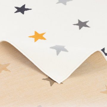 Kinderteppich Kinder und Jugend Teppich Trendline Sterne Mix, Pergamon, Rechteckig, Höhe: 8 mm