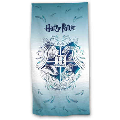 Harry Potter Strandtuch Harry Potter Hogwarts Badetuch, Mikrofaser, 70x140 cm