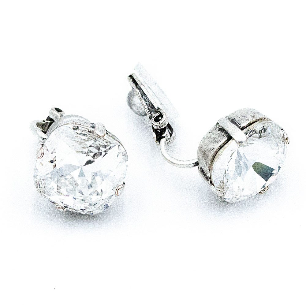 Sergio Engel Ohrclip-Set Basics Ohrclip 03 Elegant, mit edlem Kristall in K günstig online kaufen