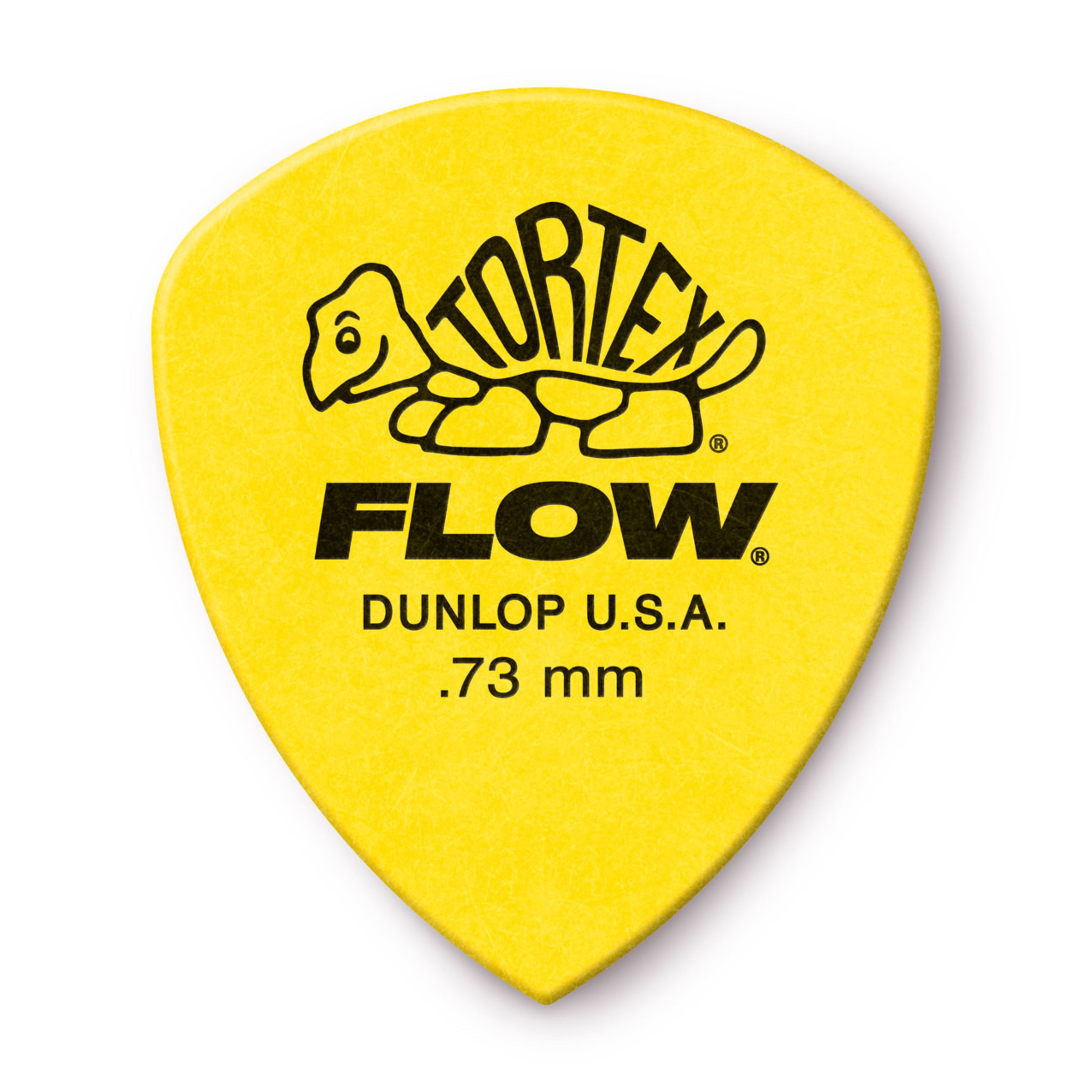 Dunlop Plektrum, 558P.73 Flow Standard Picks 0,73 mm - Plektren Set