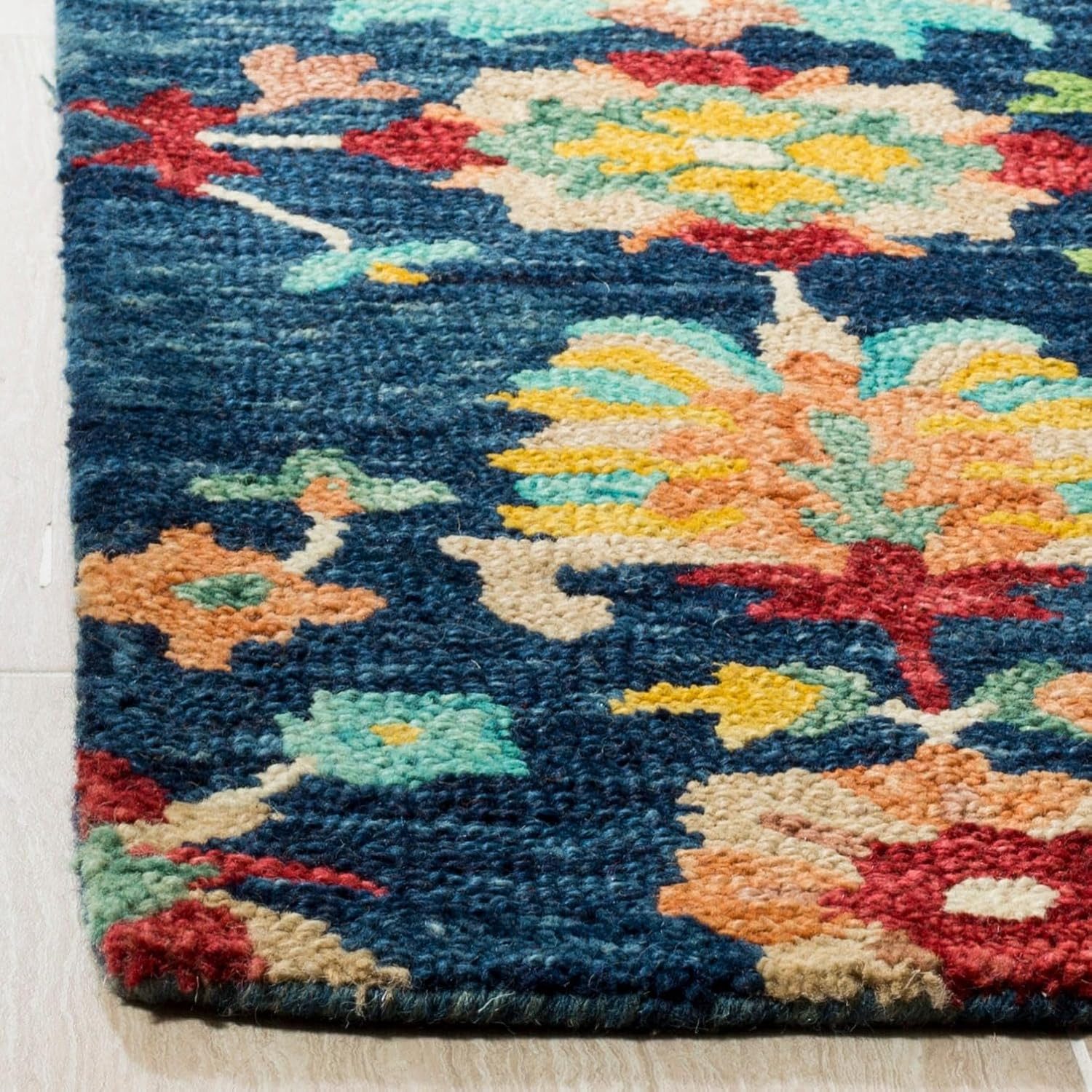 Ready Rugs Designteppich Loop-Teppichkollektion Blau Multi