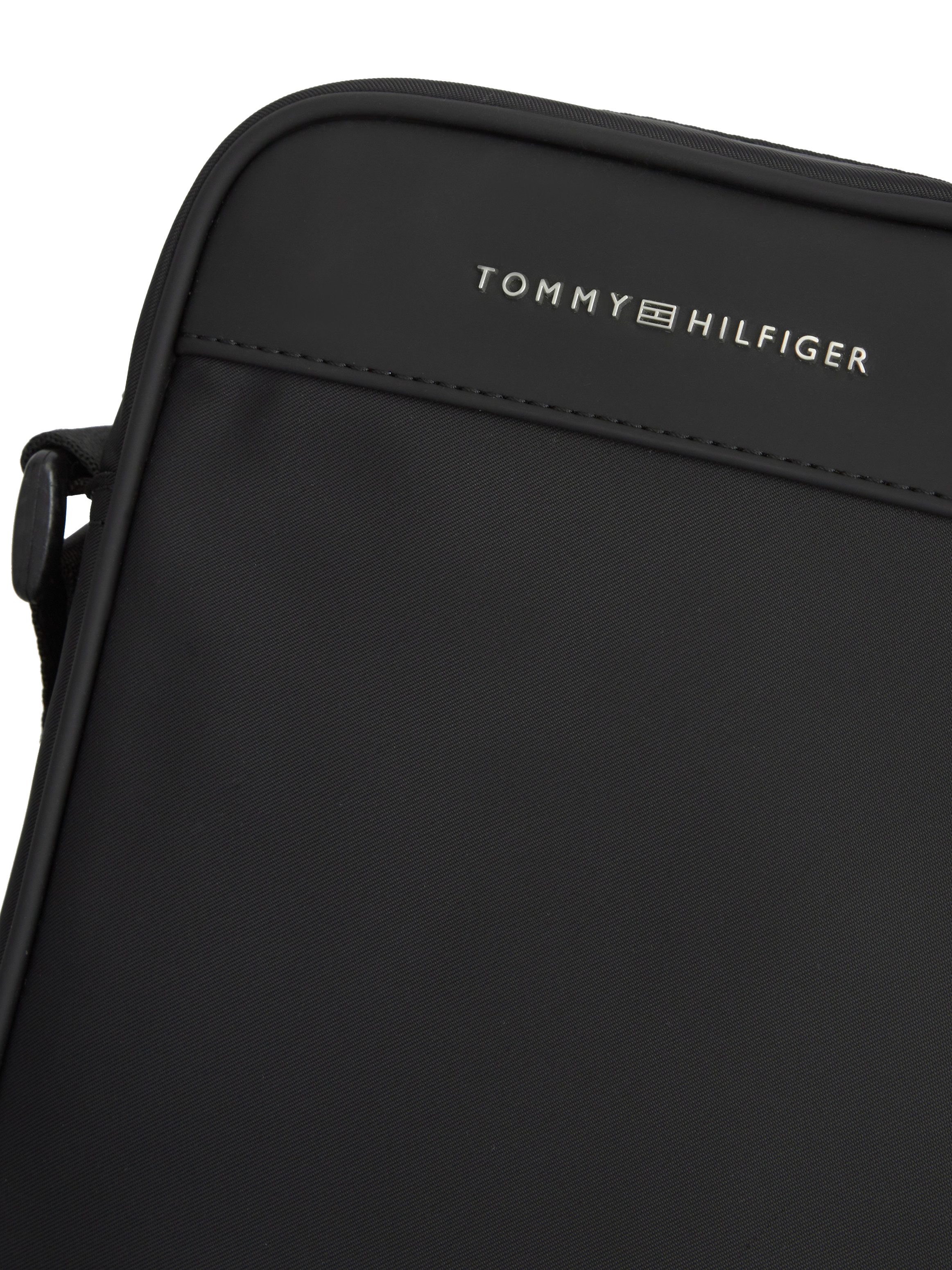 Tommy Hilfiger Umhängetasche TH REPREVE MINI REPORTER, Unisex Schultertasche, Crossbody-Bag mit Logoschriftzug
