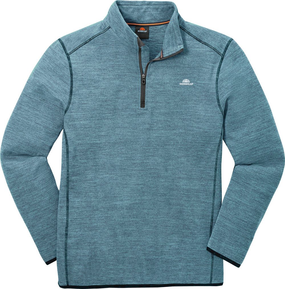 Nordcap Funktionsshirt leicht mit Zipper, flauschig-weich
