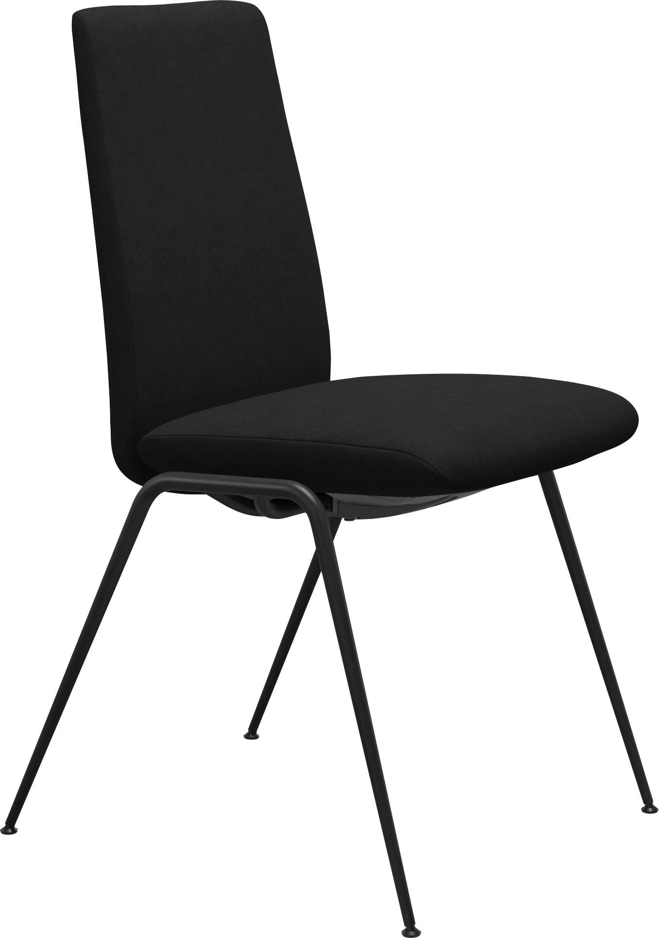 Stressless® Polsterstuhl Laurel, Low Back, Größe M, mit Beinen aus Stahl in Schwarz matt