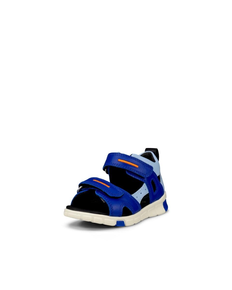 Ecco MINI STRIDE SANDAL Lauflernschuh, Sandale, Sommerschuh, Urlaubschuh mit Klettverschlüssen
