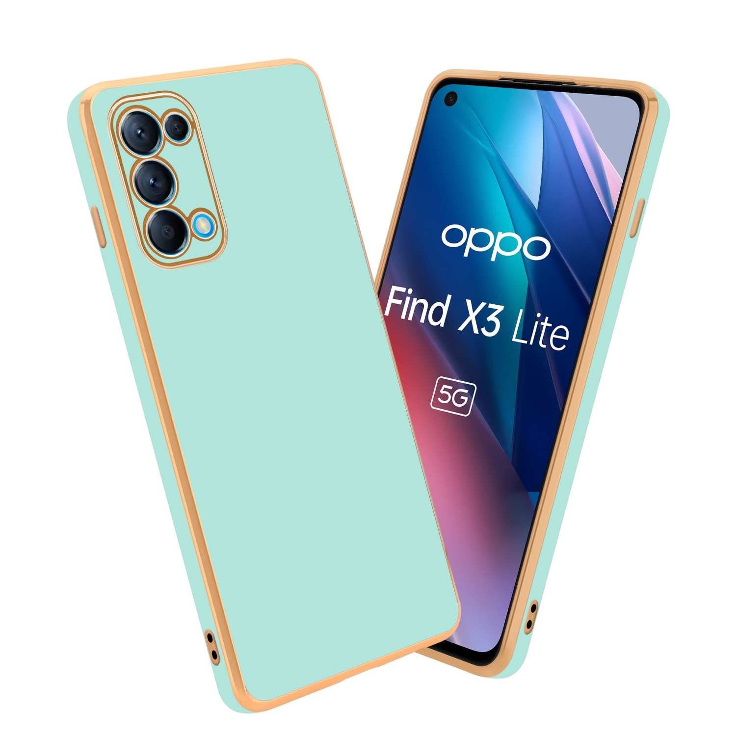 Cadorabo Handyhülle für Oppo FIND X3 LITE Hülle Oppo FIND X3 LITE, Schutzhülle - TPU Silikon Hülle - mit Kameraschutz