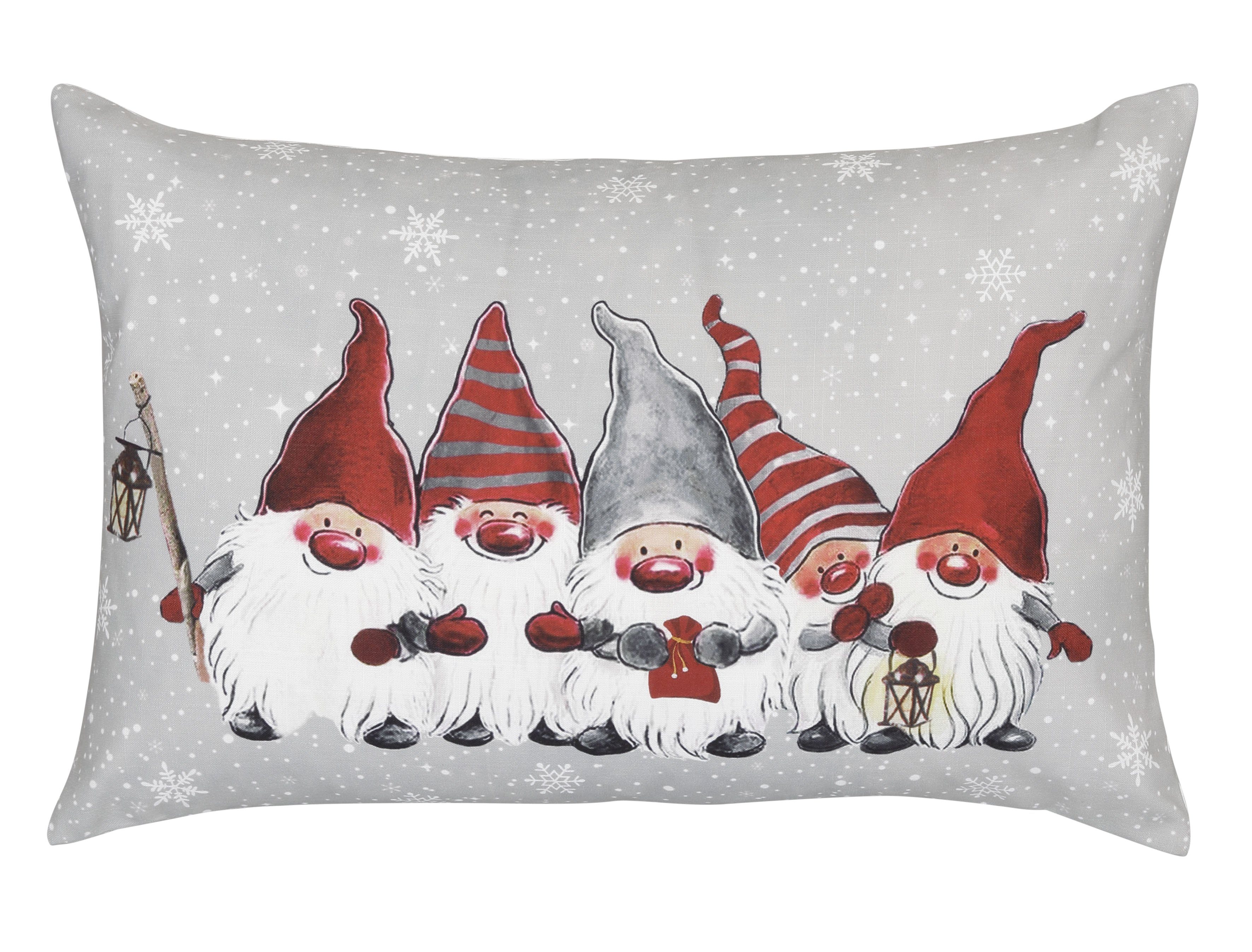 Dreams Kissenhülle Wichtel, Weihnachtsdeko, (1 Stück), Digitaldruck