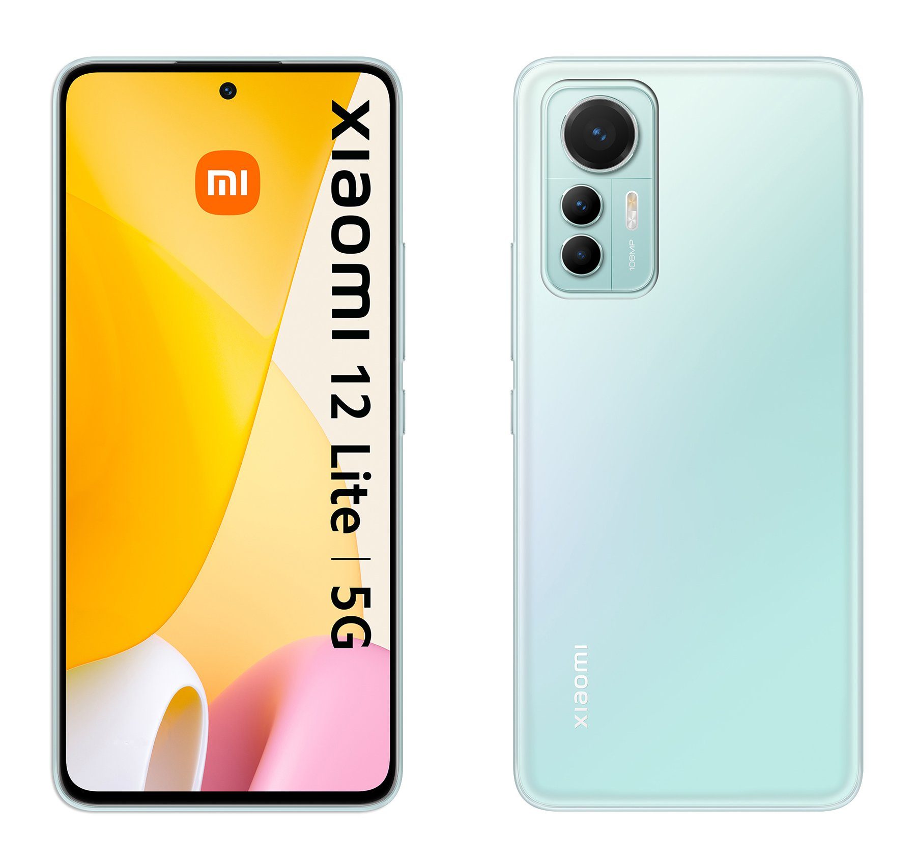 cofi1453 Handyhülle Silikon Hülle für XIAOMI 12 LITE Transparent 6,55 Zoll, Case Cover Schutzhülle Bumper