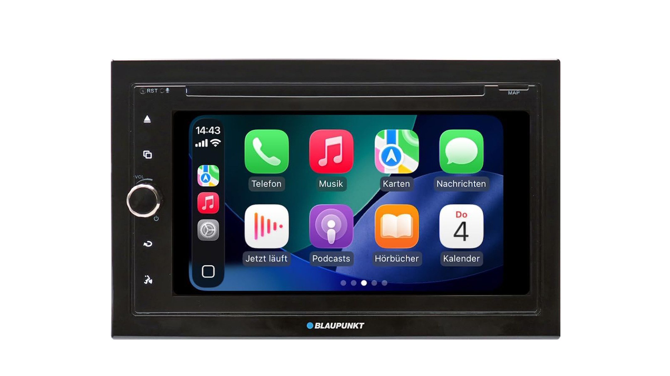 Blaupunkt Copenhagen 700 DAB, 2-DIN Mediacenter 6,75 " Touchscreen, Navigation Autoradio
