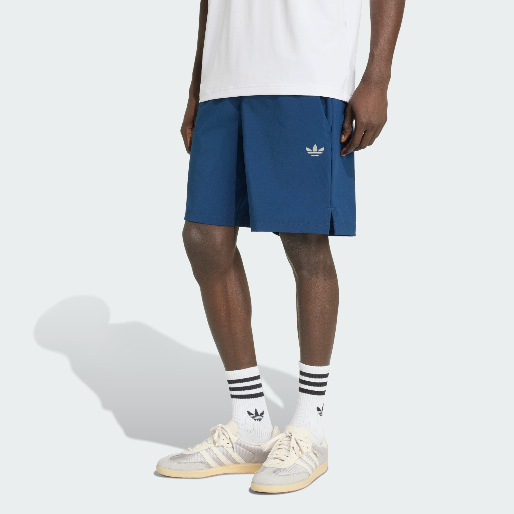 adidas Originals Shorts TECH TREFOIL ESSENTIALS POLYESTER-SHORTS (1-tlg)