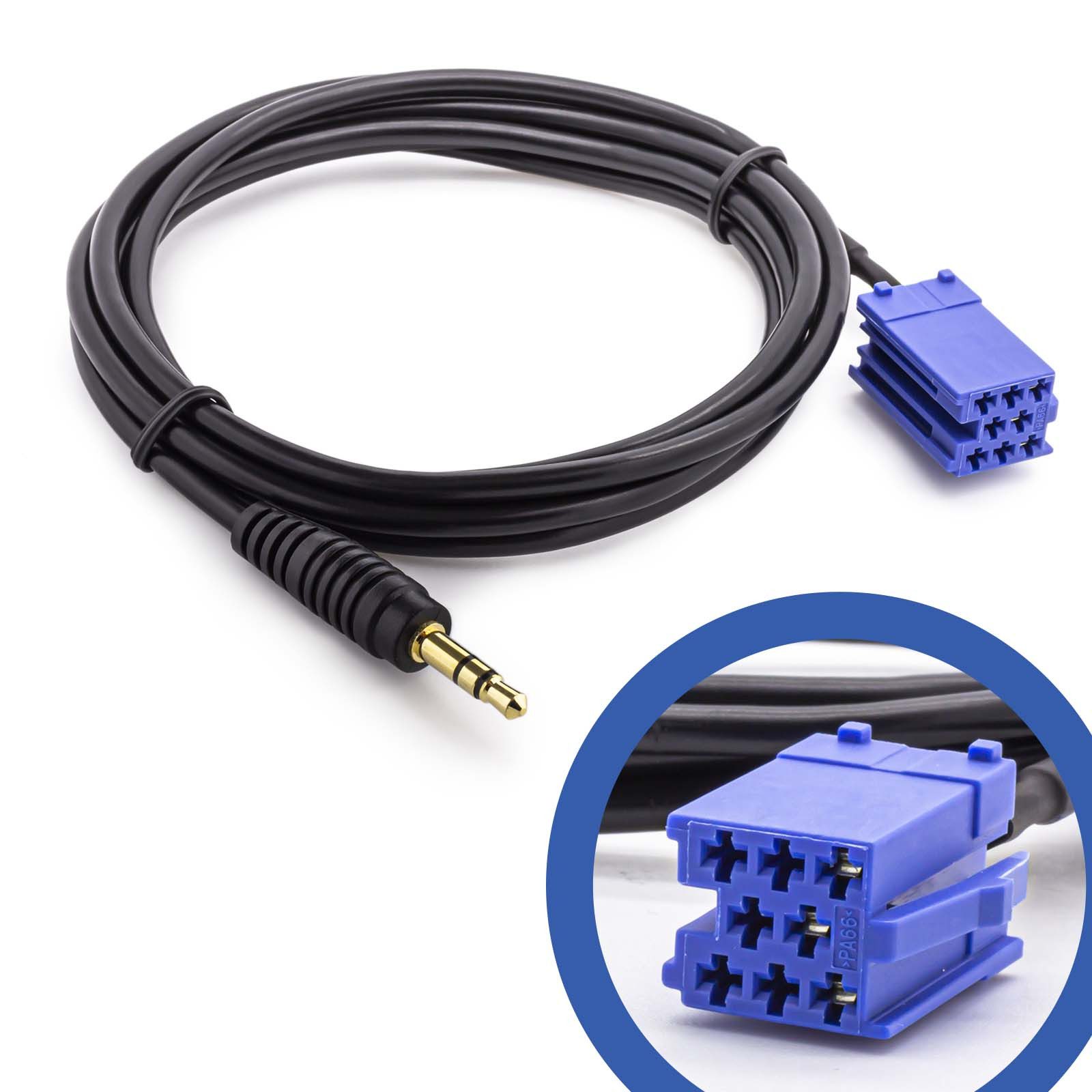 KFZ Kabel Mini ISO Radio passend für Blaupunkt Becker VDO AUDI VW Seat KFZ-Adapter