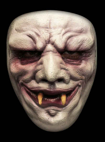 Metamorph Verkleidungsmaske Vampir Casanova Maske des Grauens, Schaurig-schöne Vampirmaske - nicht nur für Halloween