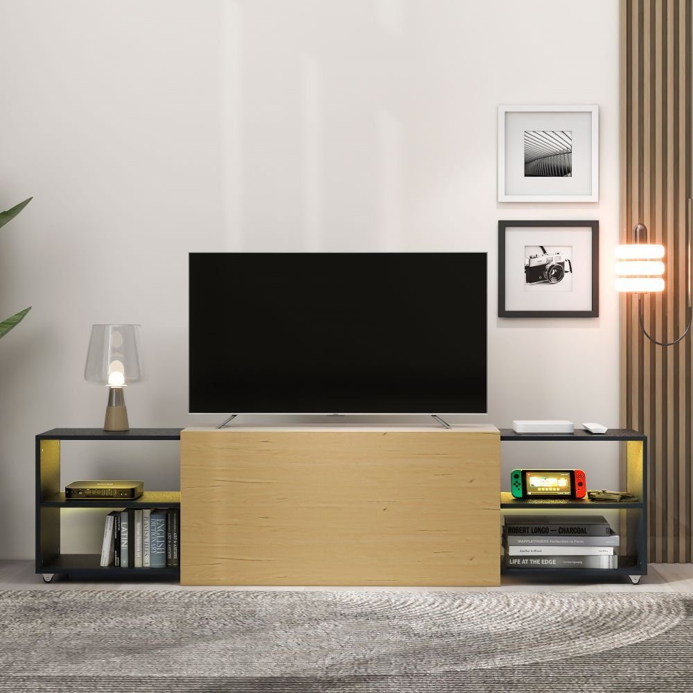 SIKAINI TV-Schrank (set, 1-St., 180*38*50cm) TV-Schrank, TV-Konsolentisch mit Stauraum