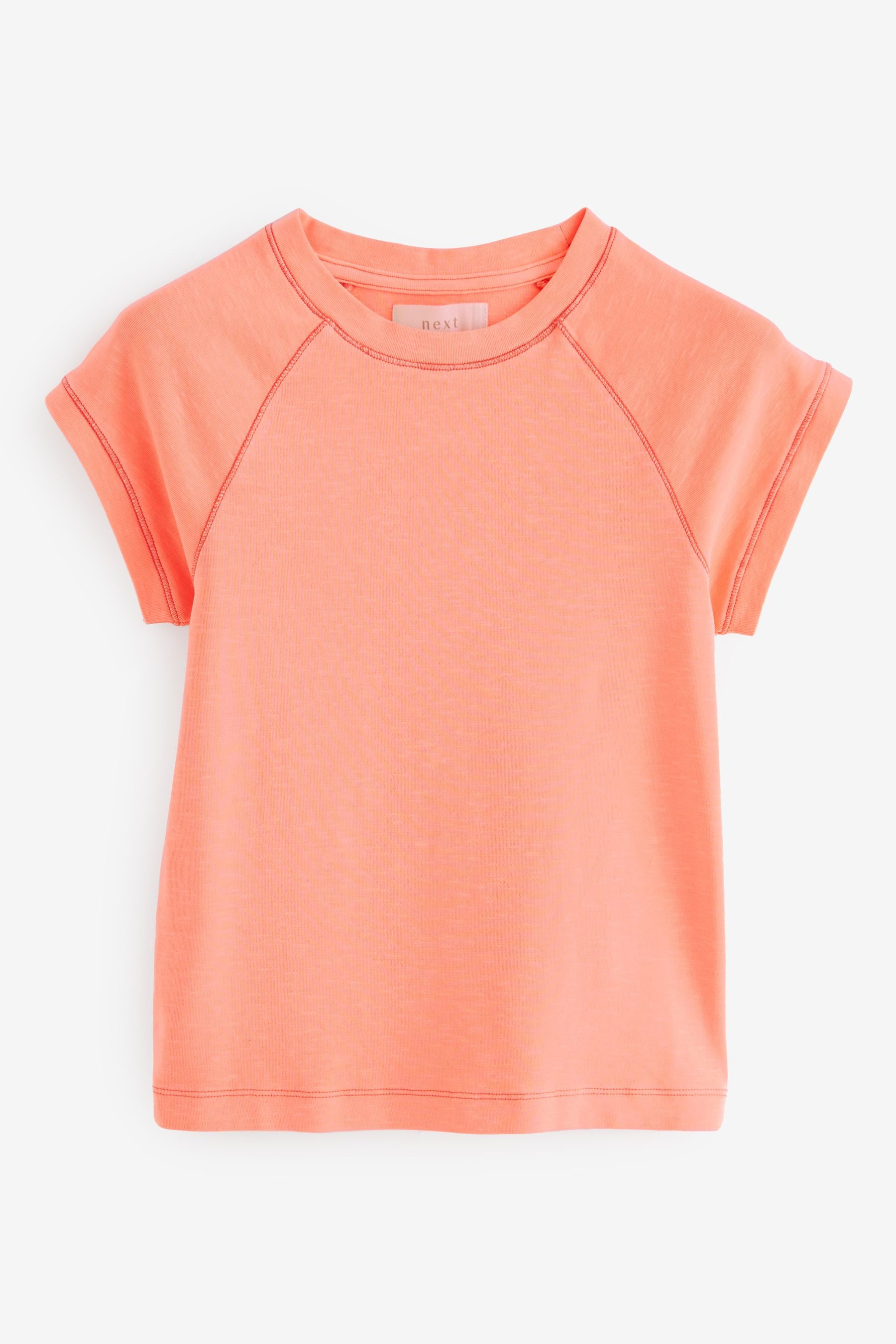 Next T-Shirt Oberteil mit kurzen Raglanärmeln, günstig online kaufen