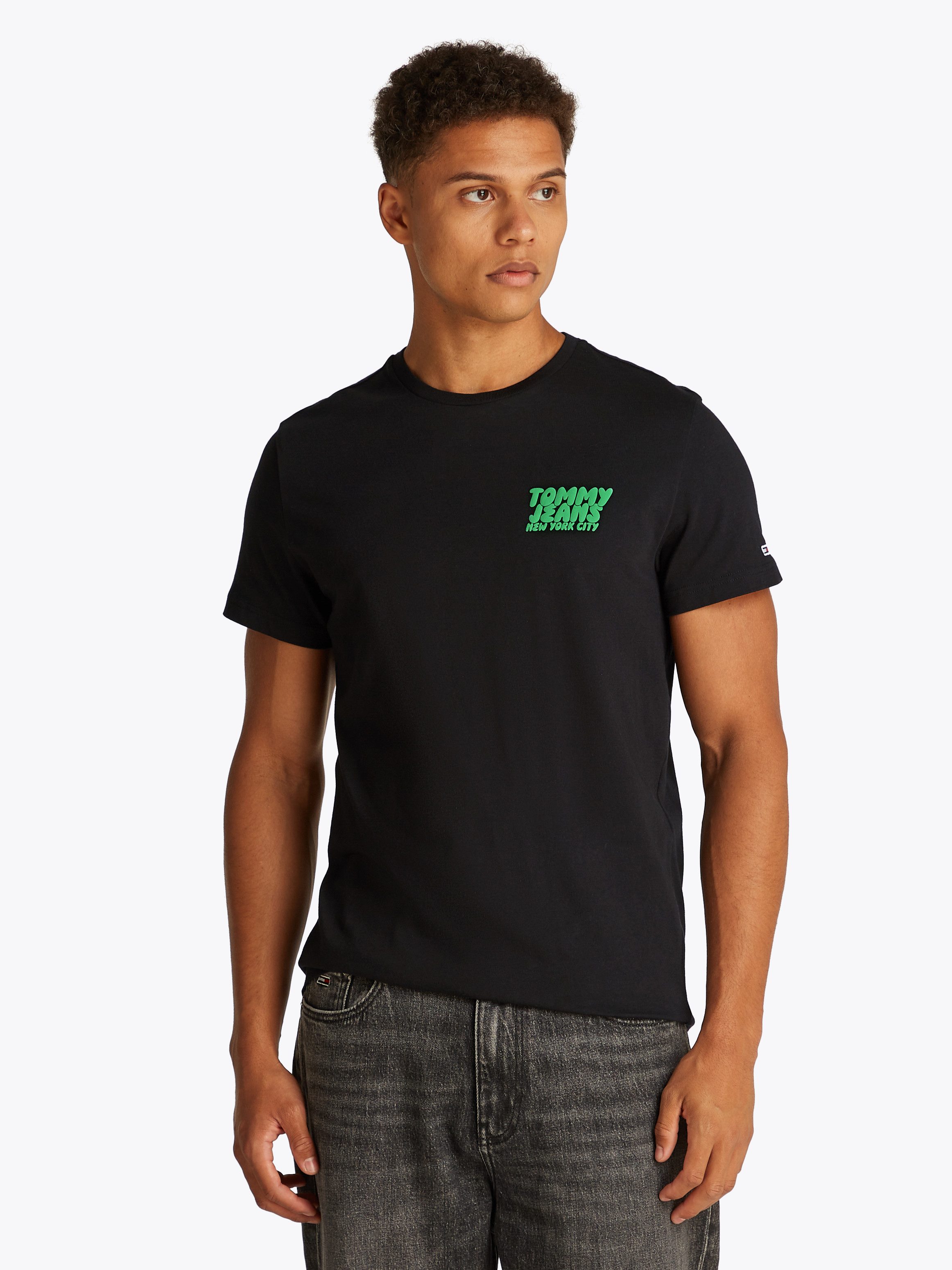 Tommy Jeans T-Shirt TJM SLIM BUBBLE günstig online kaufen