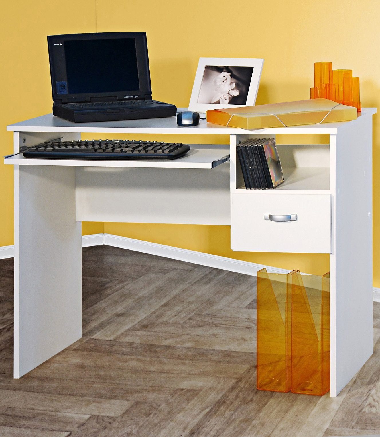 VOGL Möbelfabrik Schreibtisch Flo 1 weiß