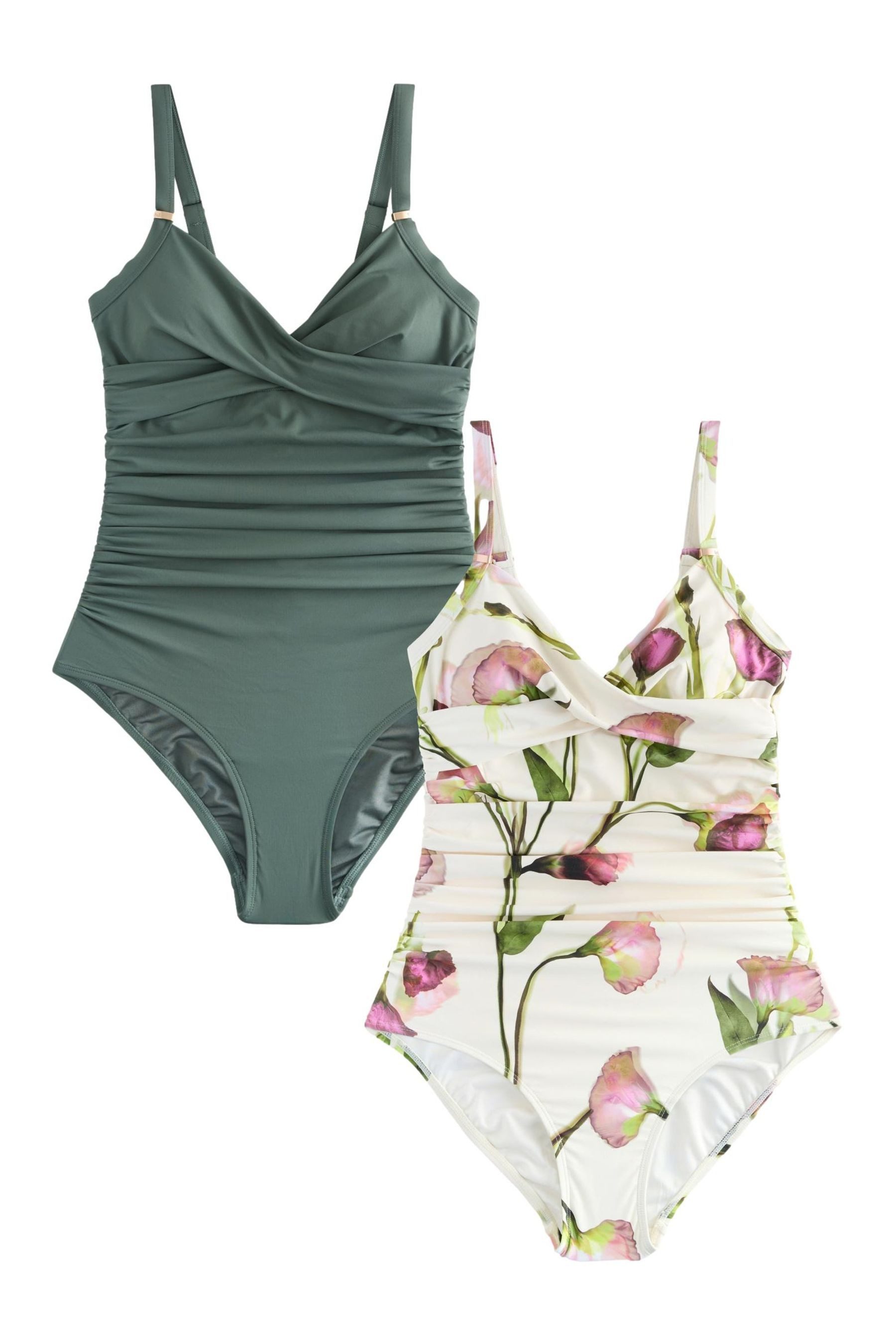 Next Badeanzug Figurformende Badeanzüge, 2er-Pack (2-St)