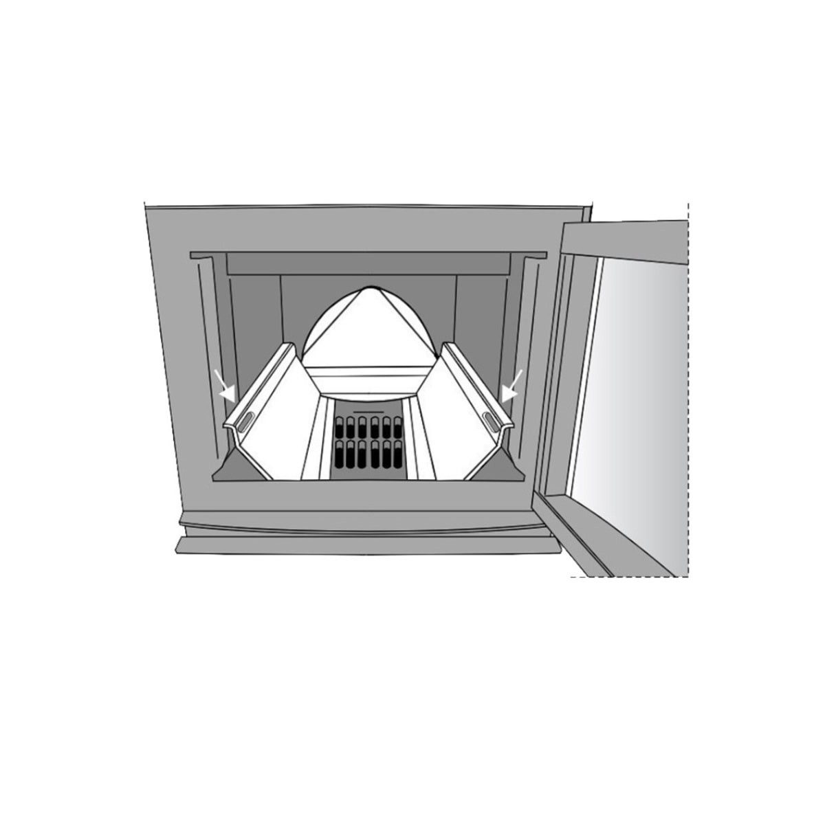 HARVIA Sauna Harvia BimSch-Set WX541, (1-St) BImSchV-konform
