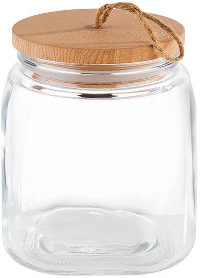APS Vorratsglas, Glas, (Set, 2-tlg), mit Holzdeckel online kaufen | OTTO