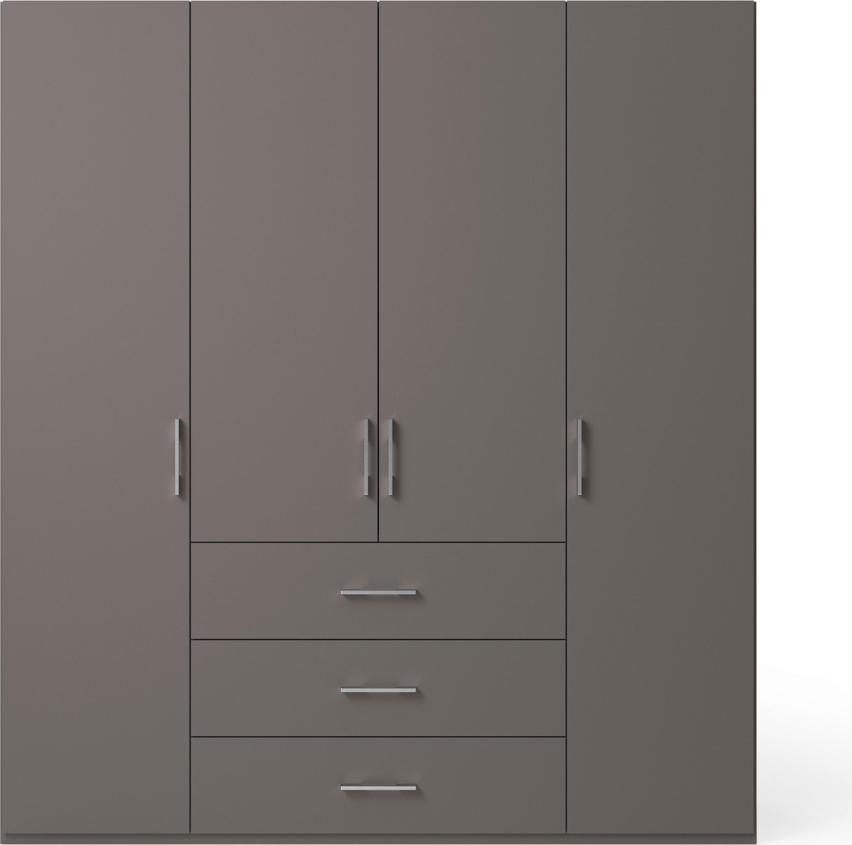 set one by Musterring Drehtürenschrank Henderson mit 3 Schubladen, inkl. Fachböden und Kleiderstangen