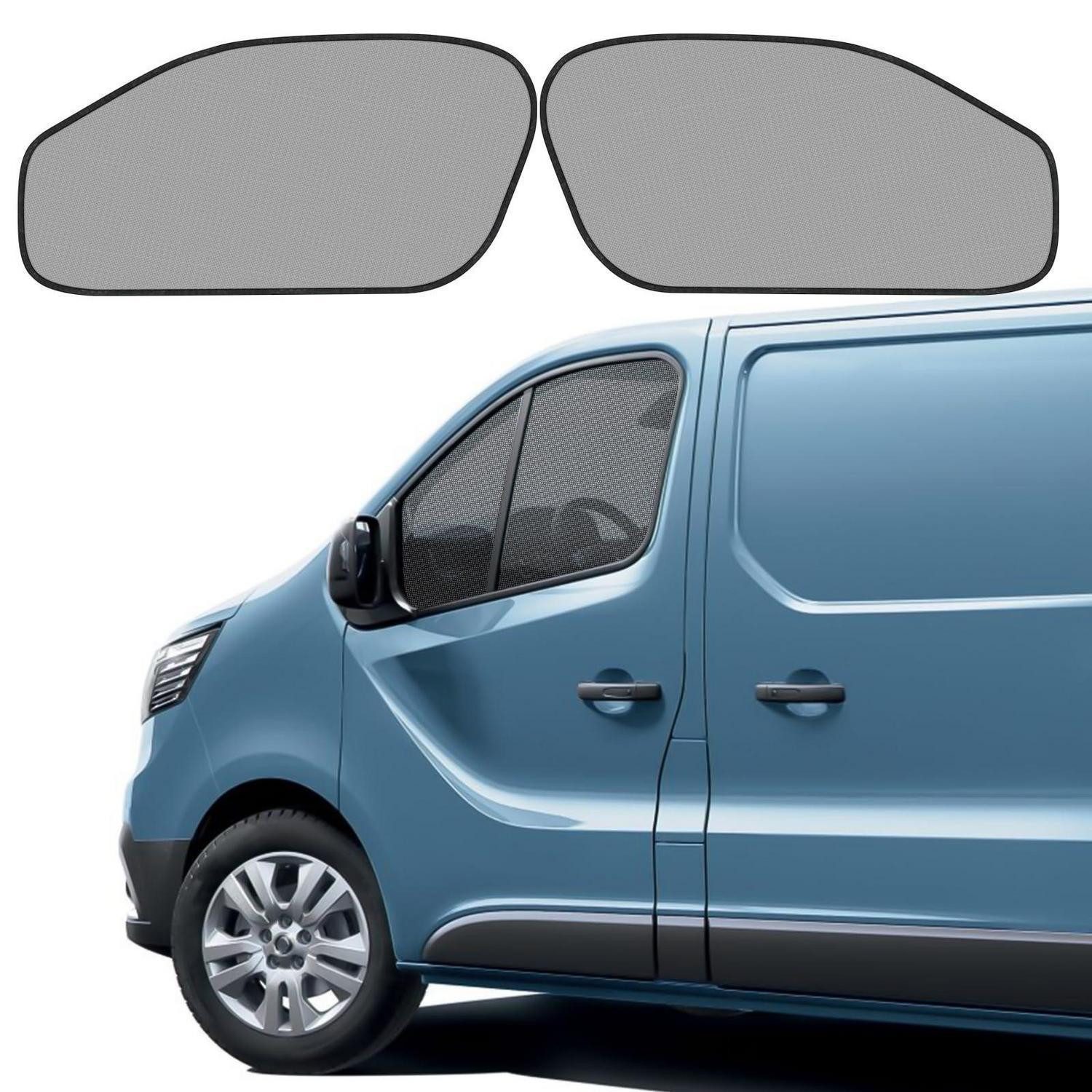 LuxusKollektion Gitterfolie Insektenschutzgitter magnetisch Seitenfenster Set Kastenwagen 2014-25