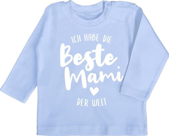 Shirtracer TShirt »Ich habe die beste Mami der Welt Statement